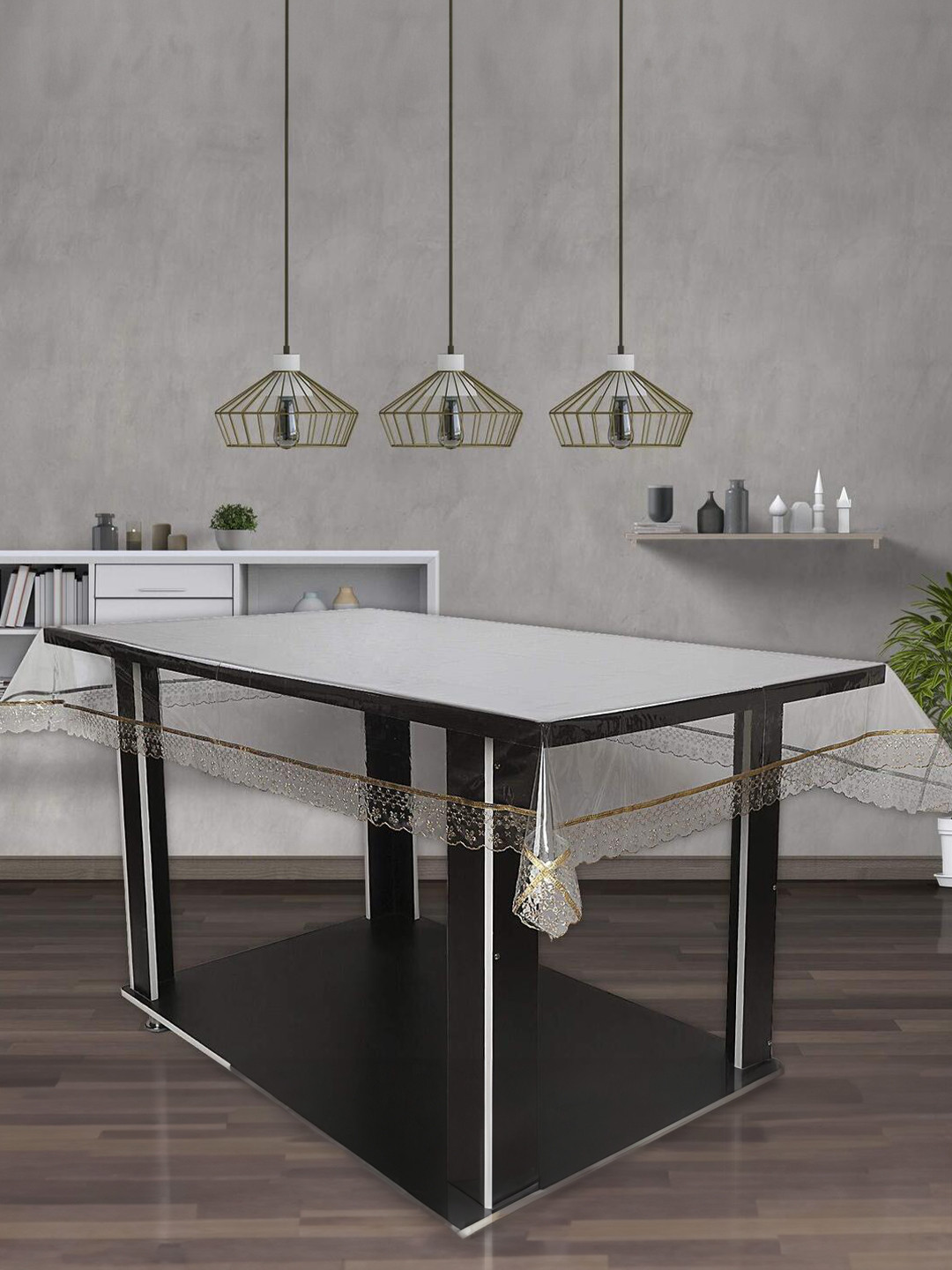 CASA-NEST Transparent Rectangle 8-Seater Table Cover
