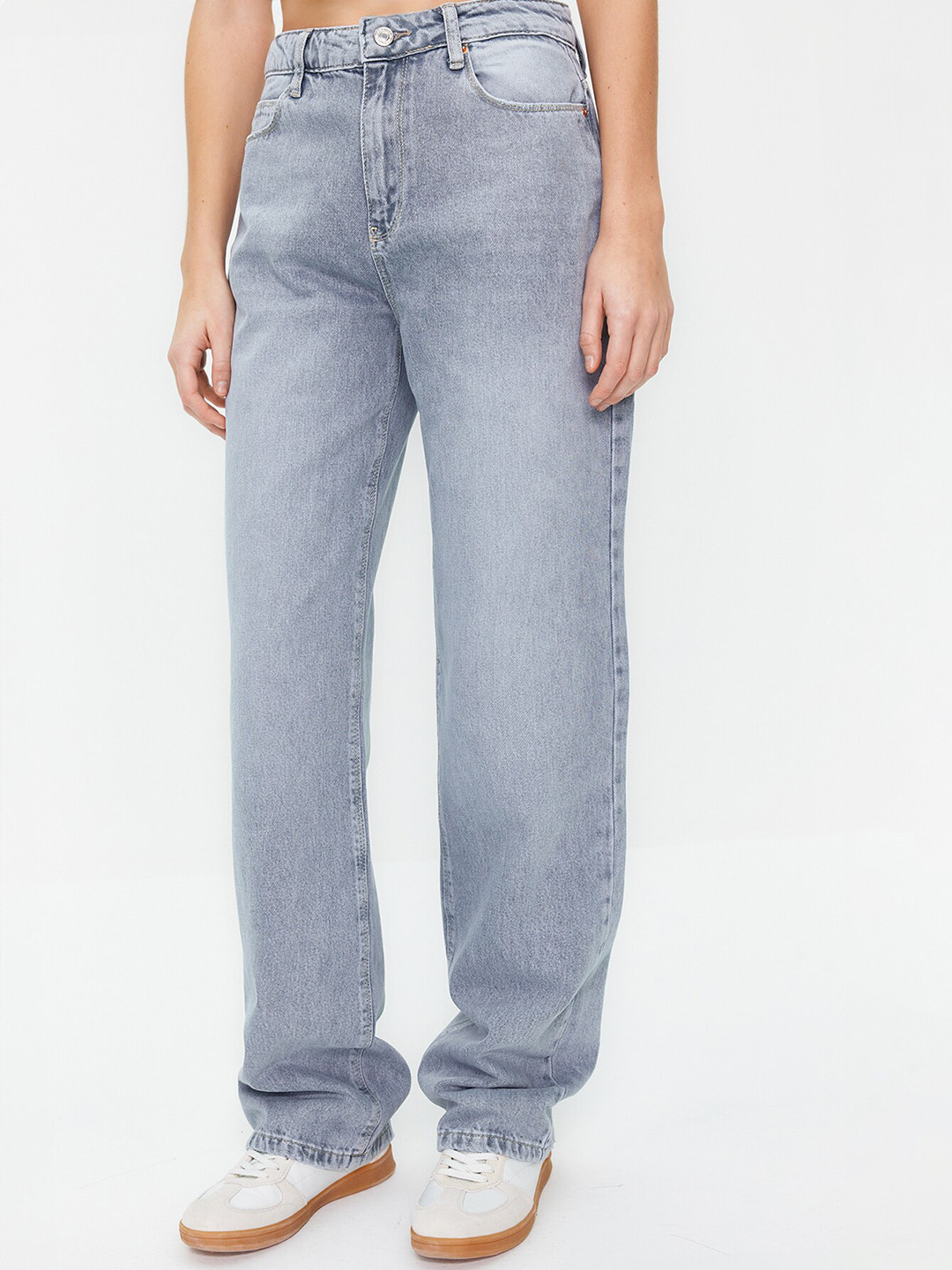 Trendyol Women Light Fade Pure Cotton Jean