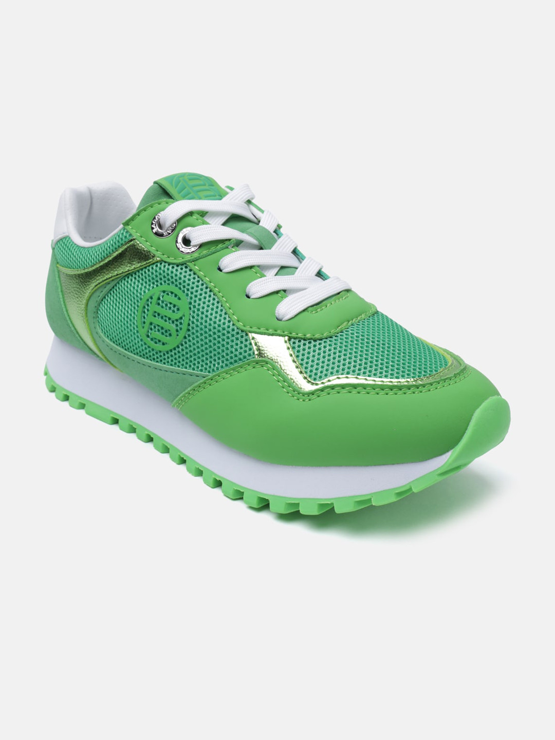 BAGATT Siena Women Textured Round Toe Heeled Sneakers