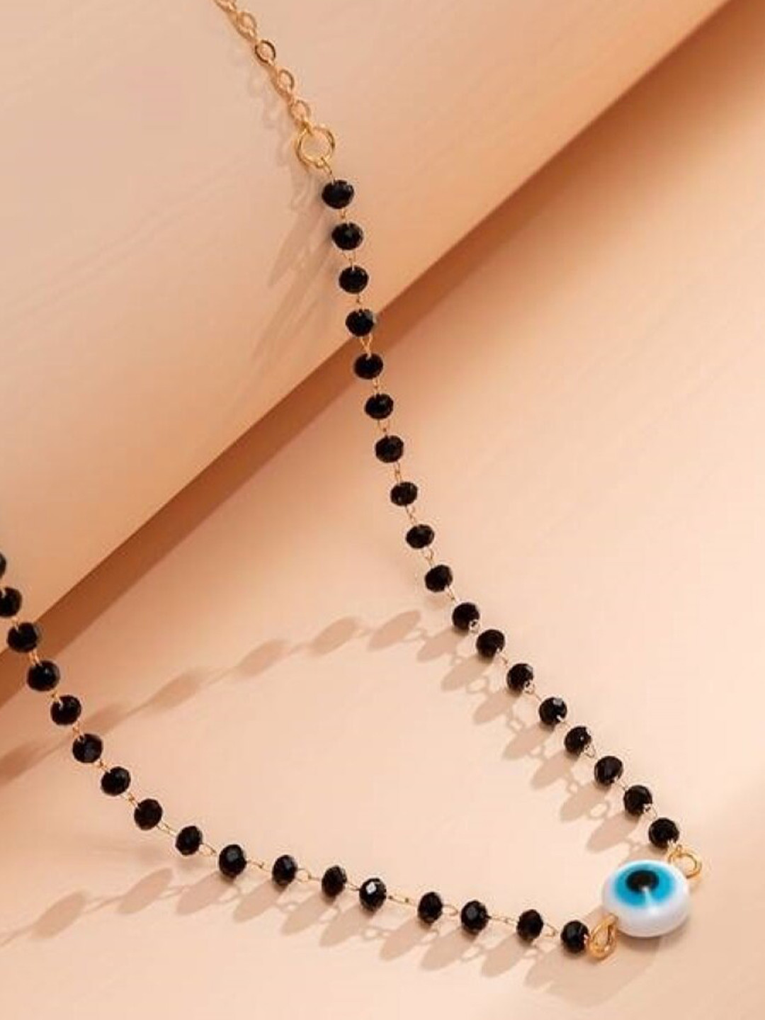 EL REGALO Gold-Plated Beaded Mangalsutra