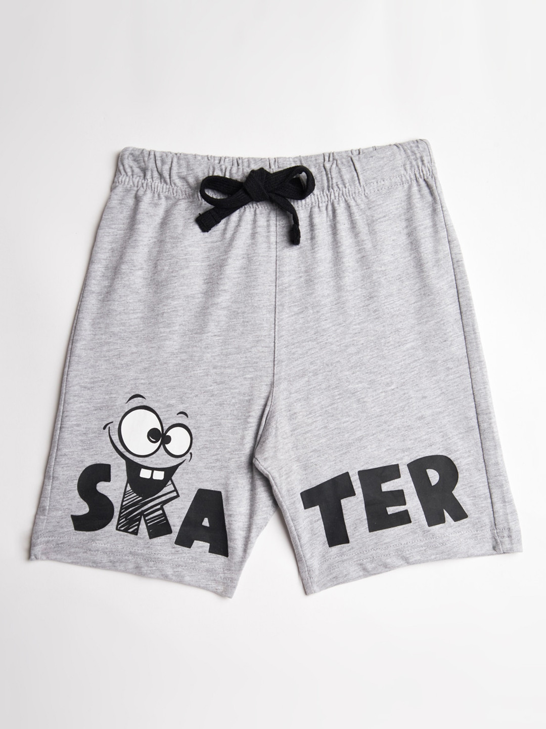 Zaahii Boys Graphic Printed Mid-Rise Cotton Shorts