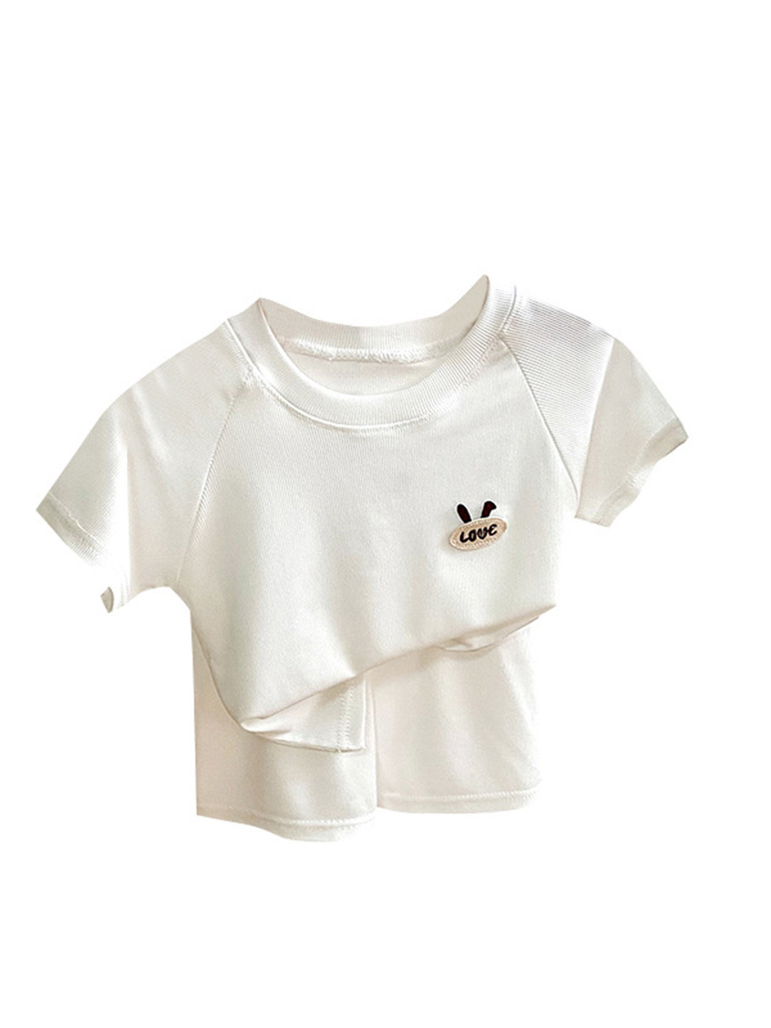 StyleCast Boys White Top with Shorts