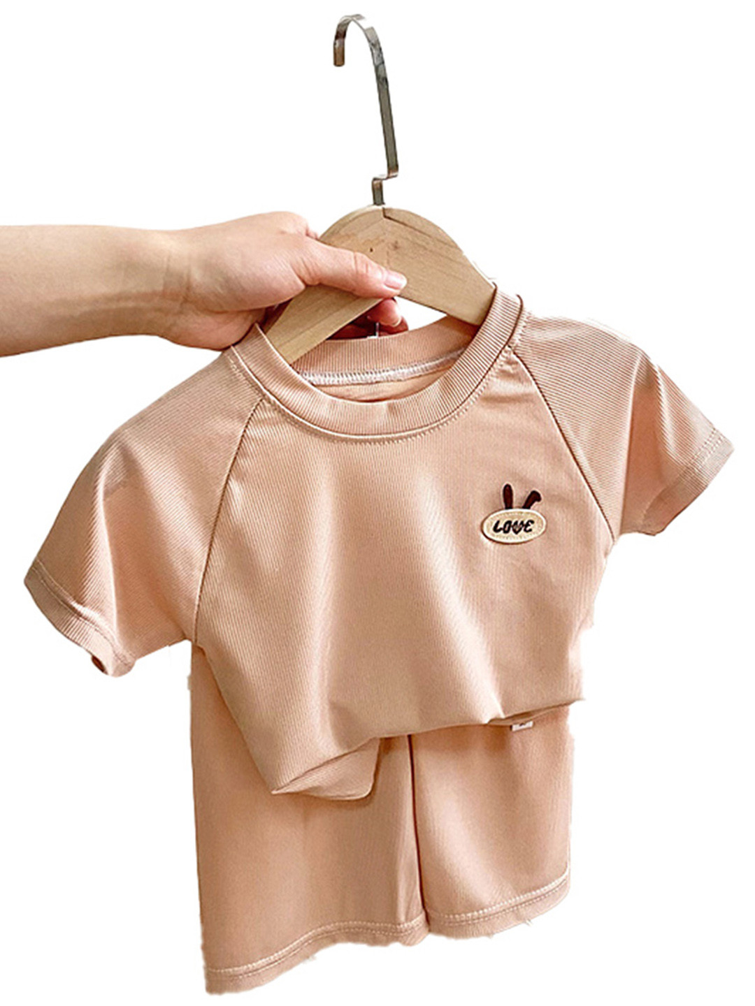 StyleCast Boys Khaki Top with Shorts