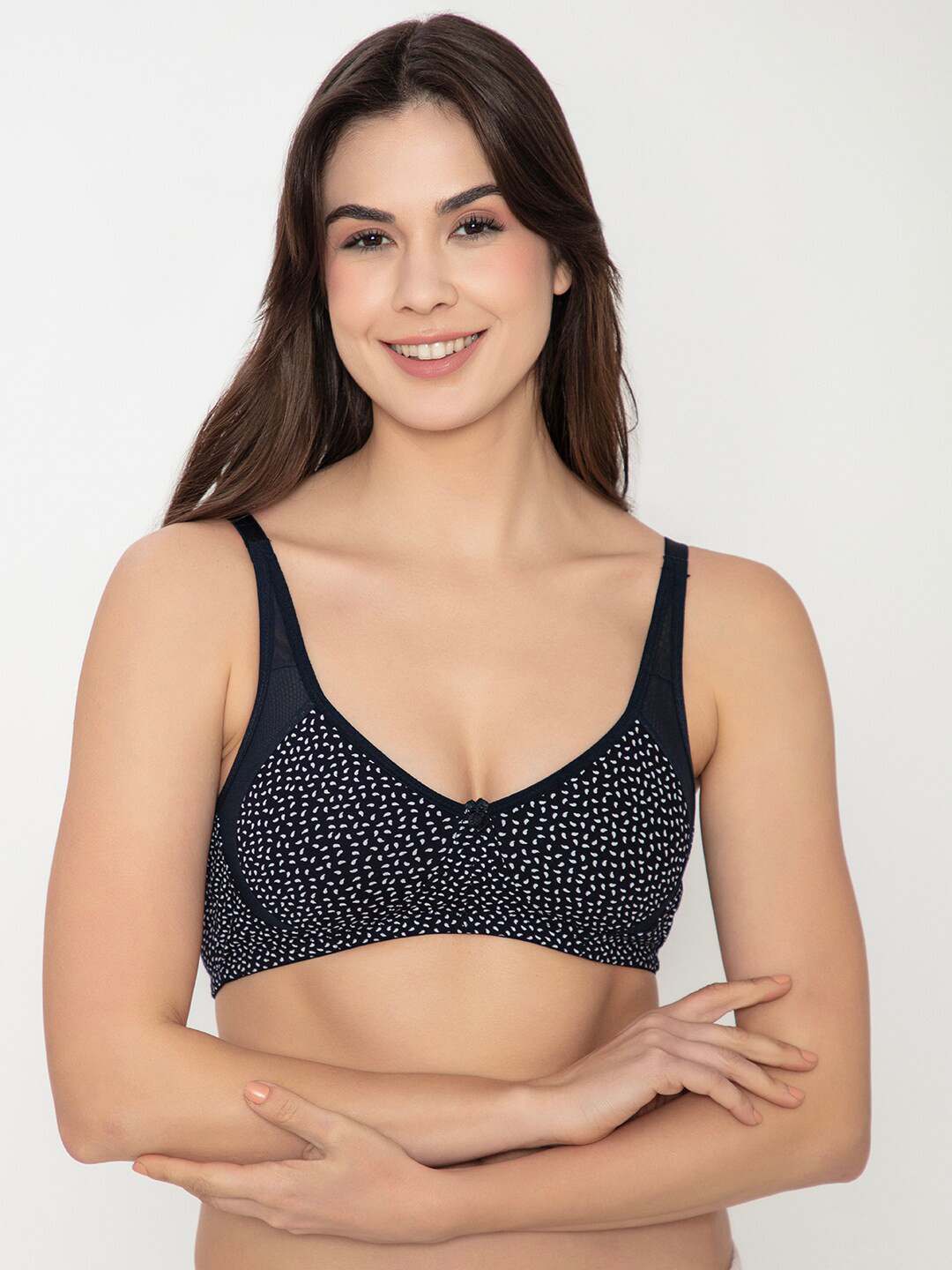 B'ZAR Polka Dot Printed Full Coverage