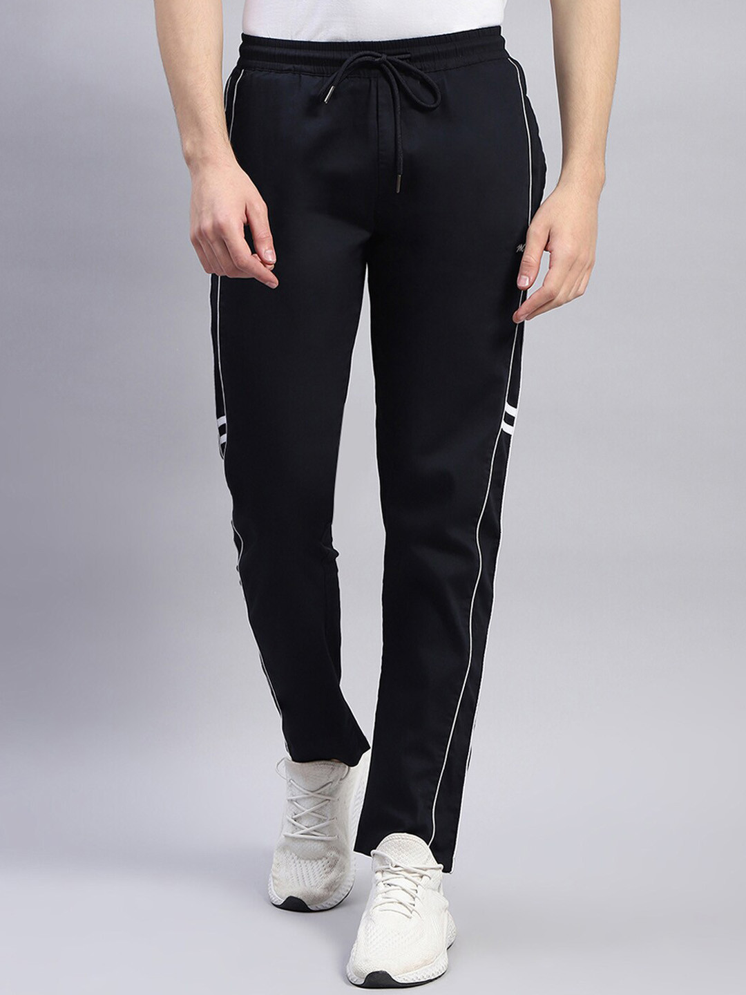 Monte Carlo Men Low Rise Regular Fit Track Pants
