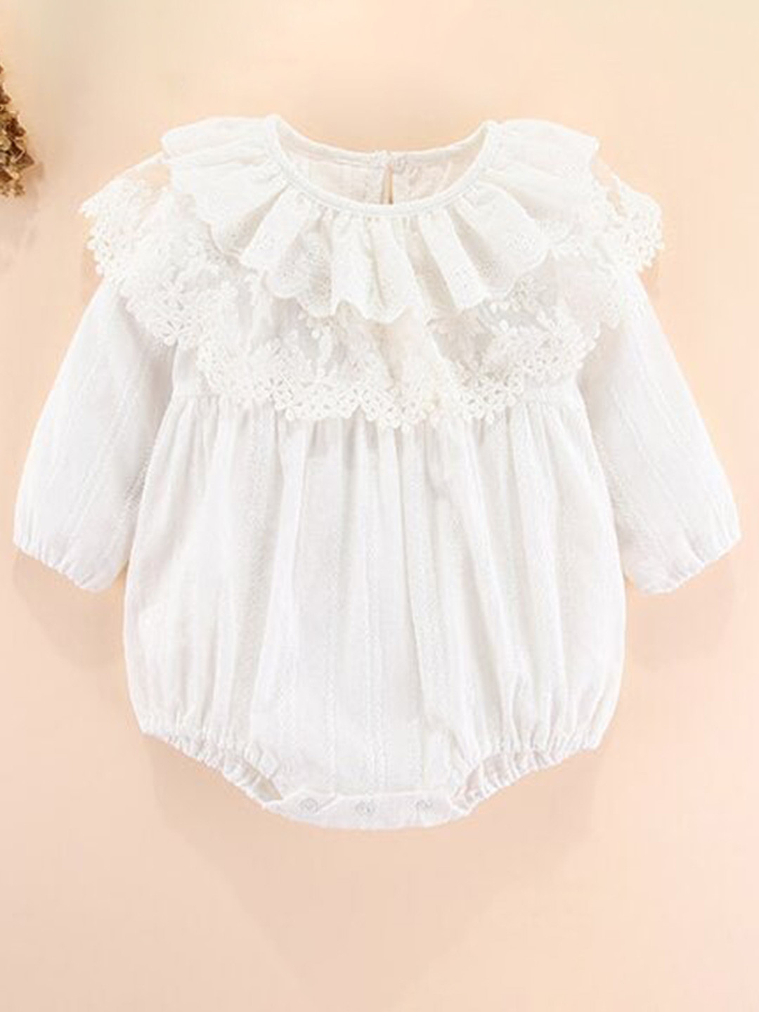 StyleCast Kids-Girls Ruffles And Frills Detailed Rompers