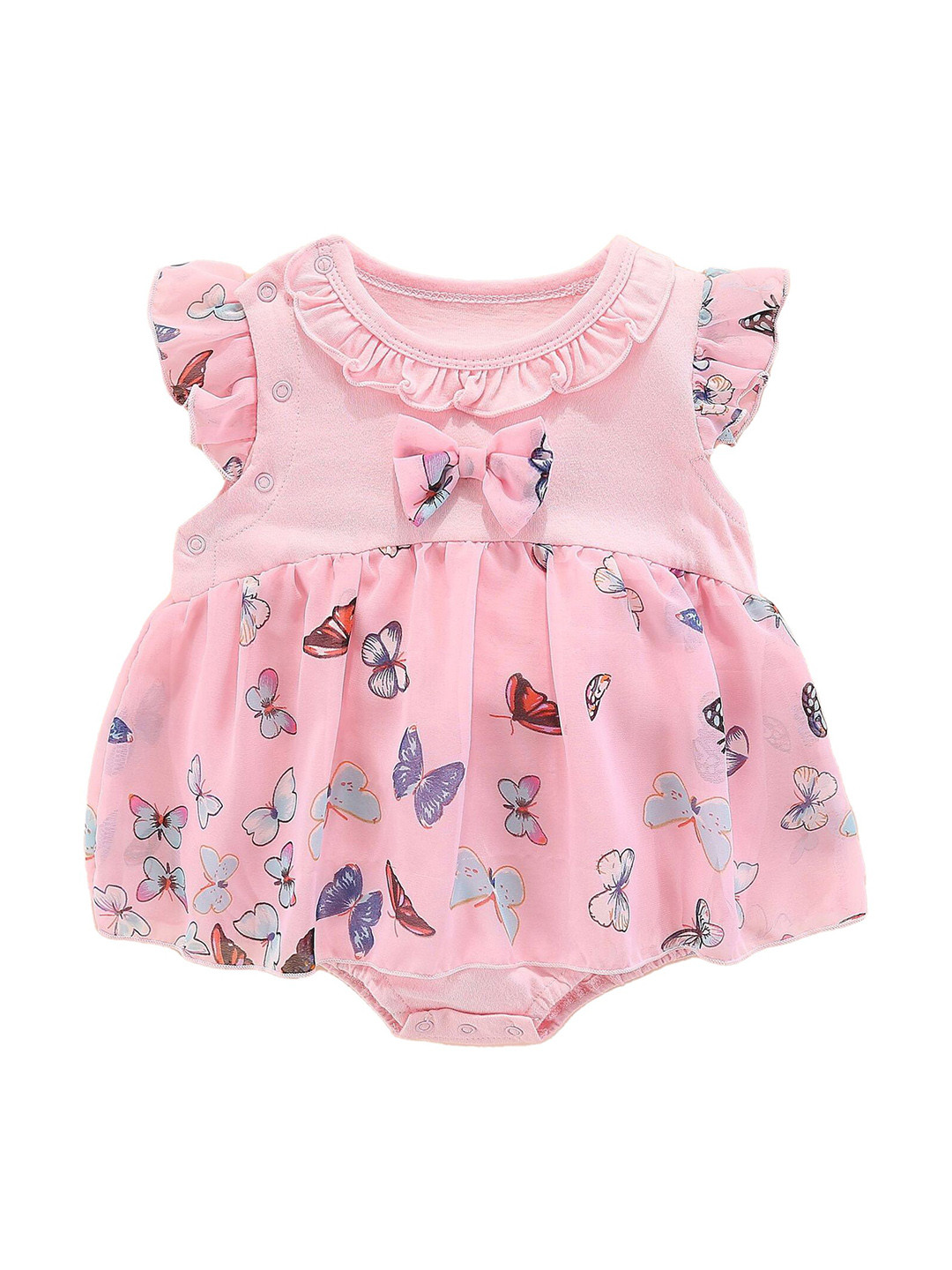 StyleCast Kids-Girls Printed Dress Style Rompers