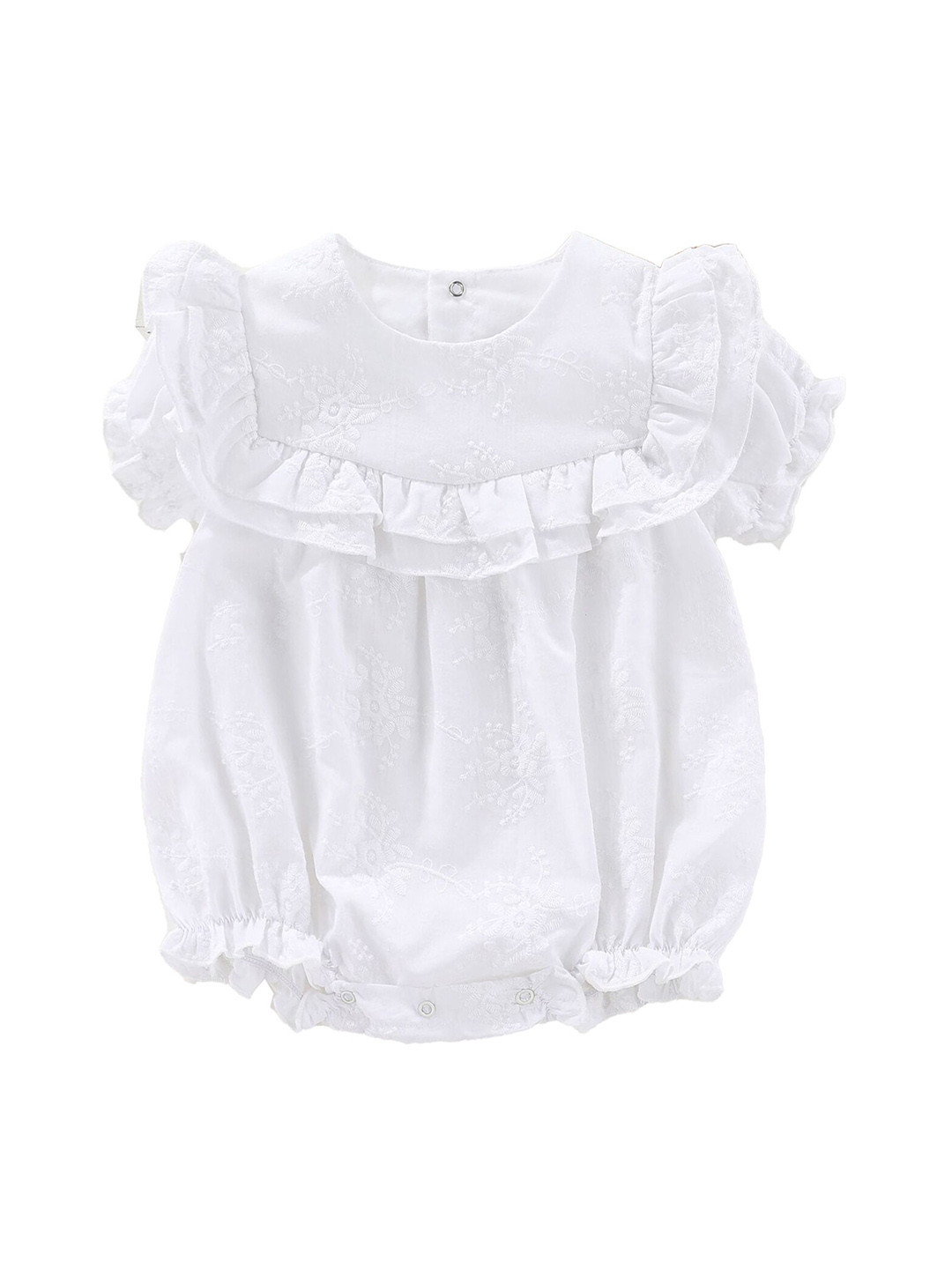 StyleCast Kids-Girls Ruffles And Frills Detailed Rompers
