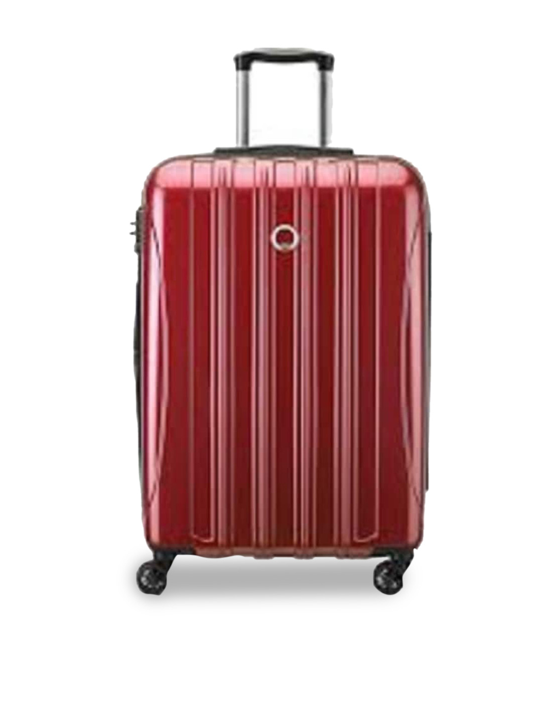 DELSEY PARIS HELIUM AERO Small Expandable Cabin Suitcase - Hard-Sided Red Polycarbonate Trolley with TSA Lock