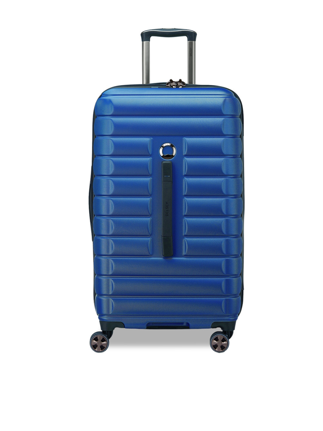 DELSEY PARIS SHADOW 5.0 Check-in Trunk - Hard-Sided Blue Polycarbonate Trolley with TSA Lock