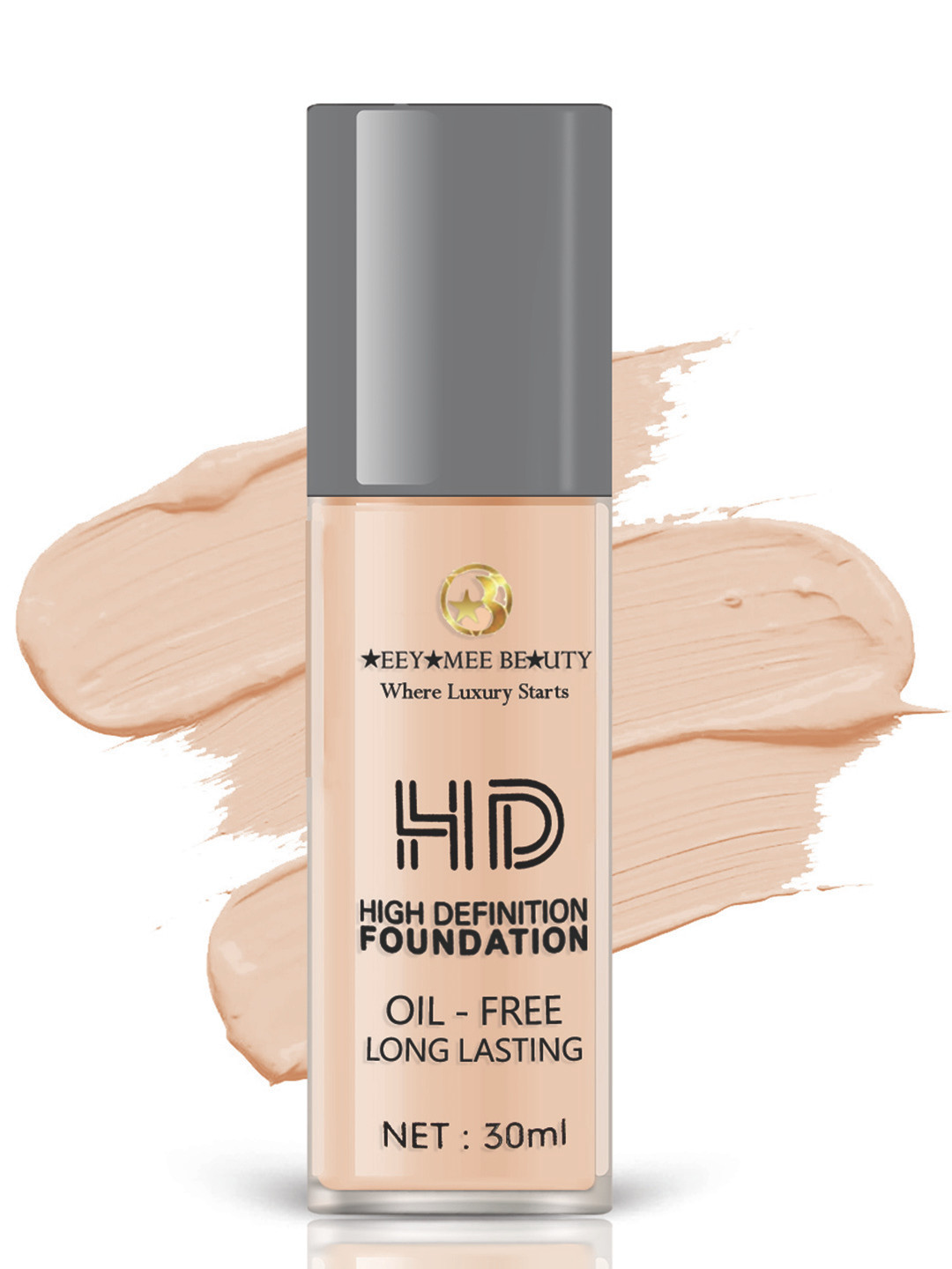 Adbeni Radiant Glow HD Foundation SPF 15 - 30ml - NC20