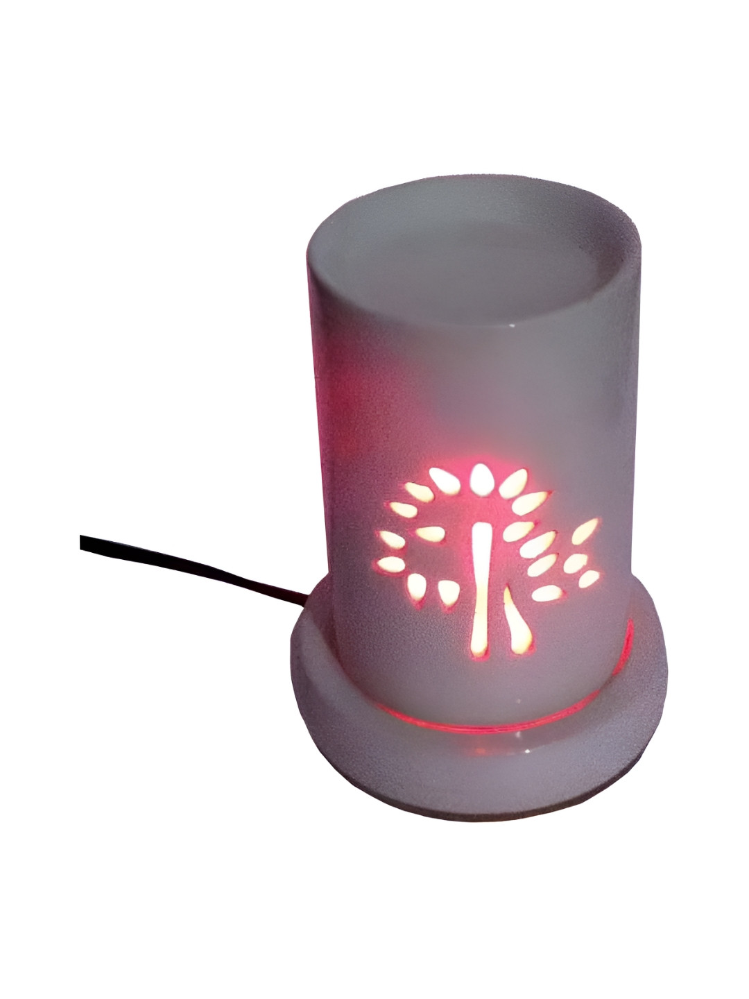 Crazy Sutra Ceramic Yellow Wisdom Tree Electric Diffuser Aroma Oil Burner