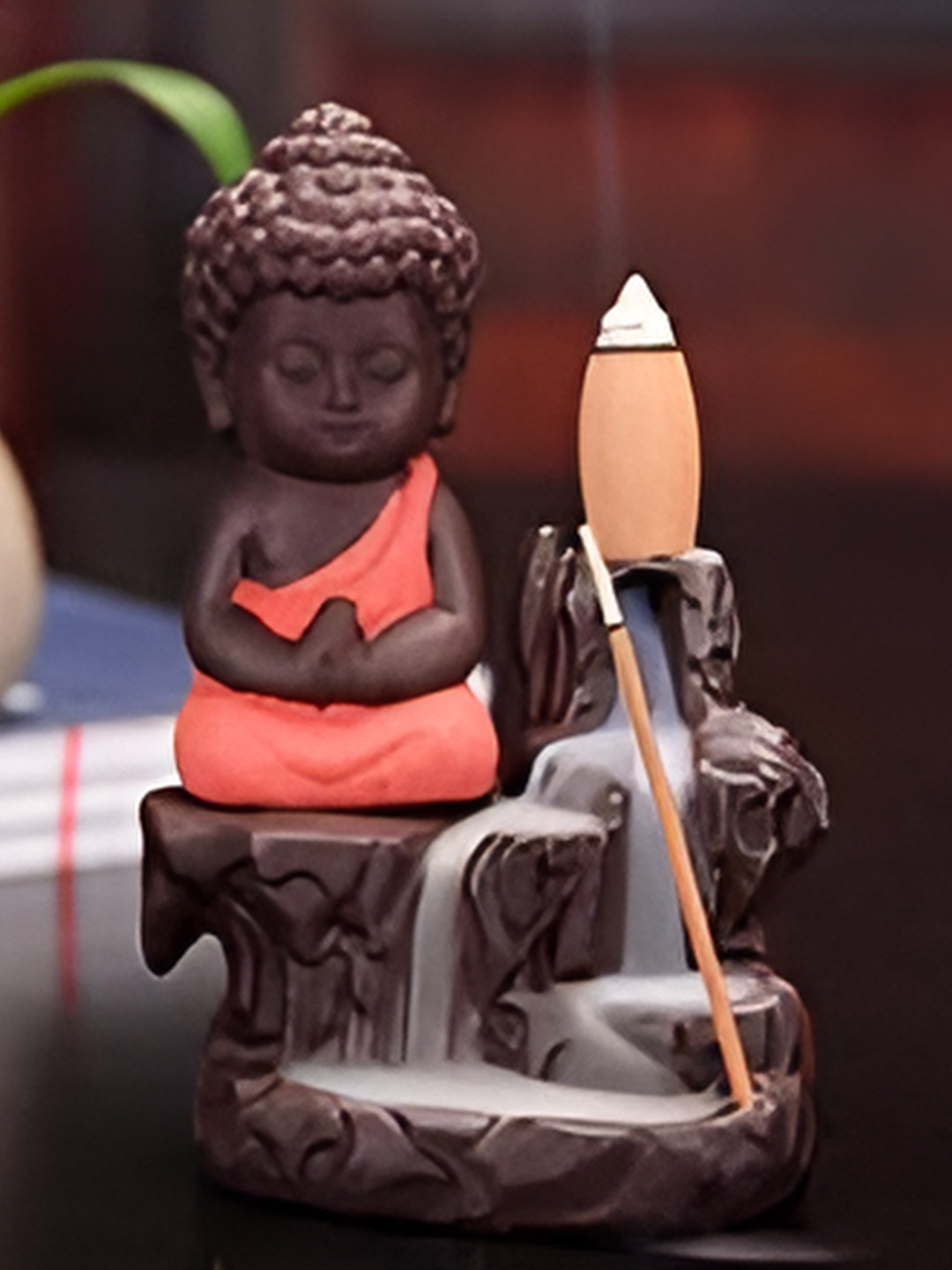 Crazy Sutra Ceramic Buddha Smoke Fountain Diffuser