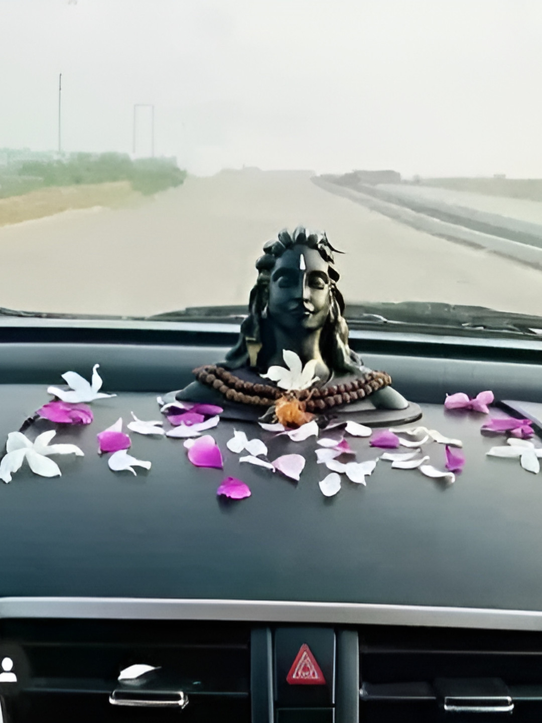 Navyaksh Yogi Black Polyresin Matte Study Room Tiny Showpiece - 4.3 Inches