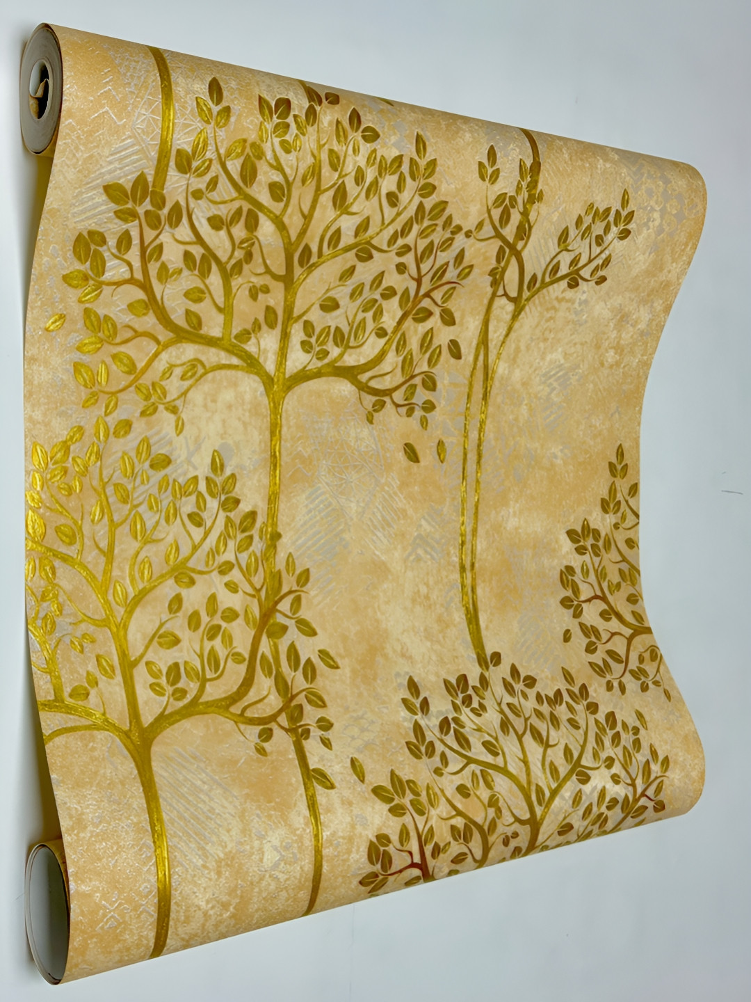 Rosecraft Beige Abstract Printed Wall Sticker