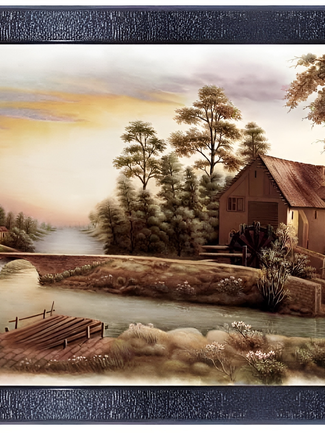 PnF Black Beige Abstract Wall Art