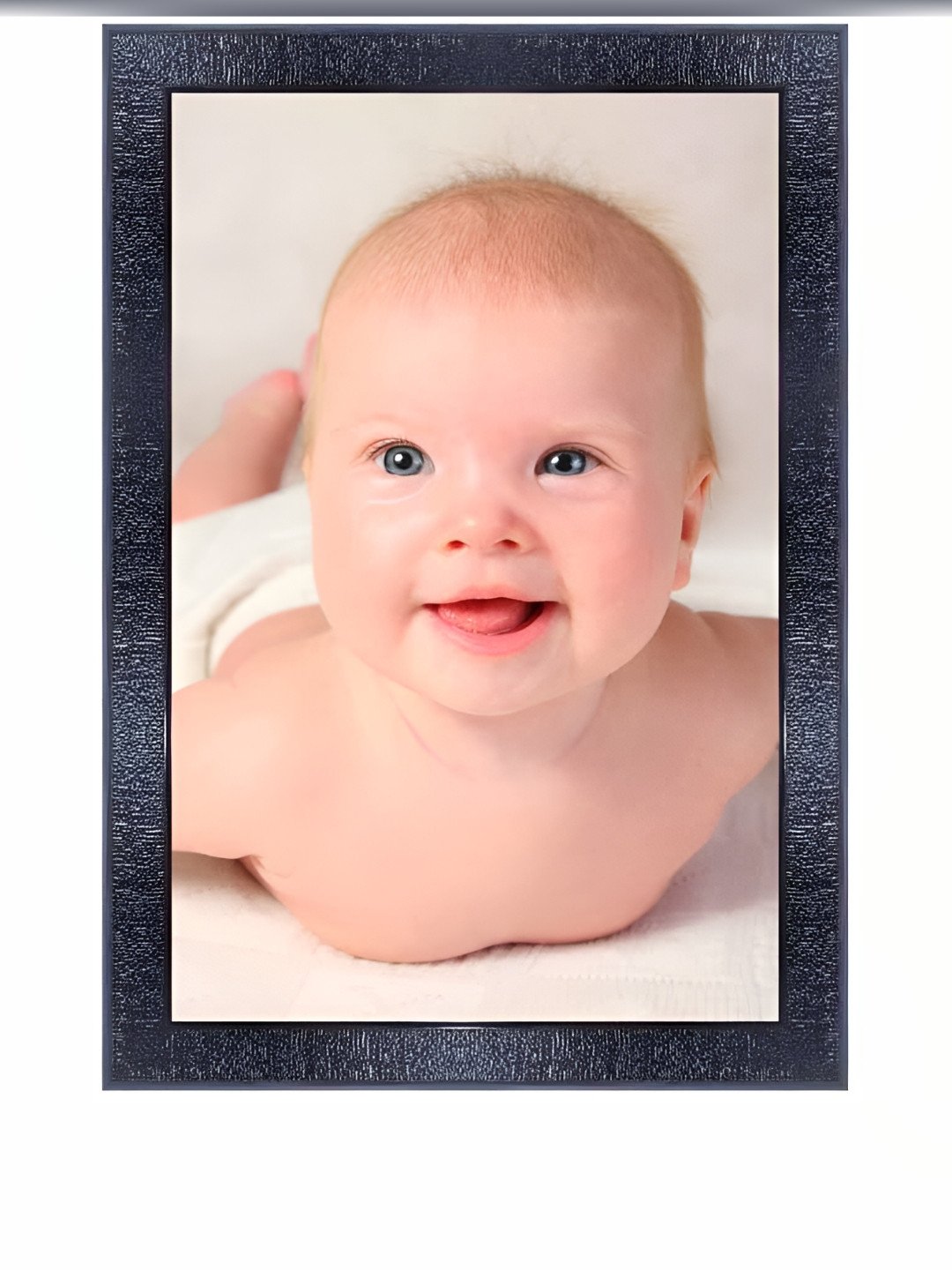 PnF Black & Nude-Coloured Baby Framed Painting Wall Art