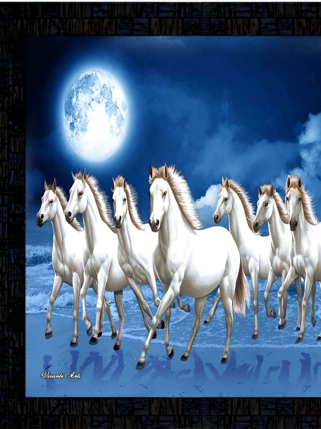 PnF Black & Blue Wooden & Paper Birds and Animals Wall Art