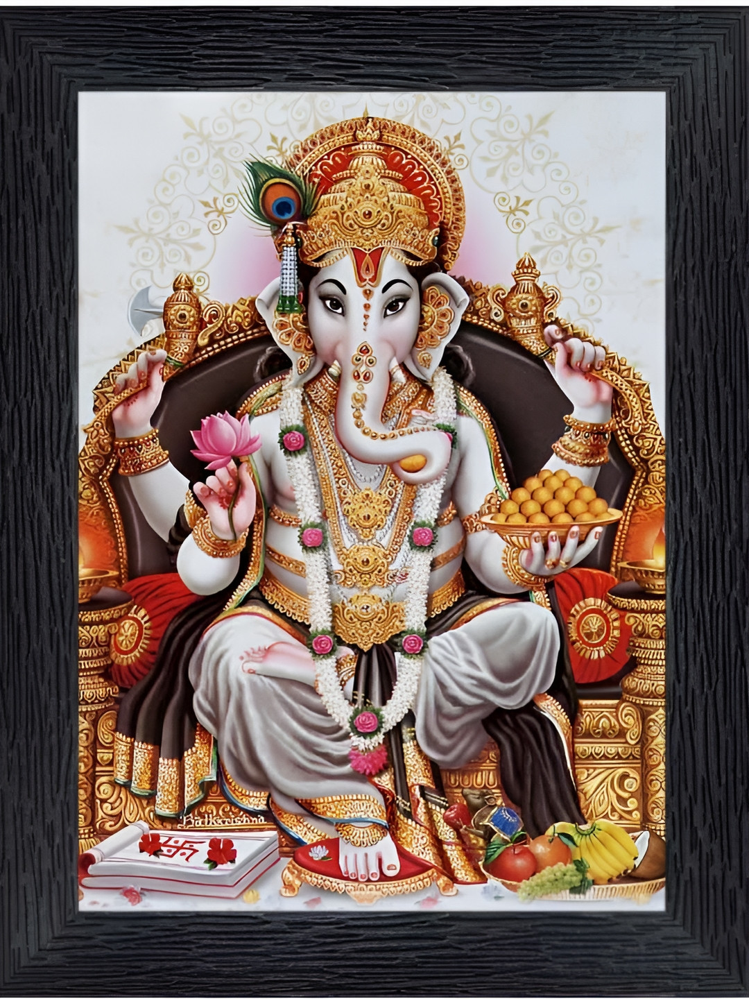 PnF Wood Wall Rectangle Paintings Wall Art - 7 x 5 In