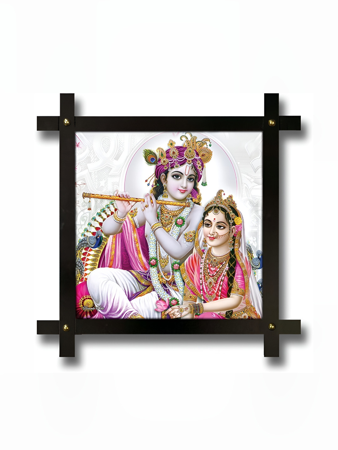 PnF MDF Wall Square Paintings Wall Art - 12 x 12 In