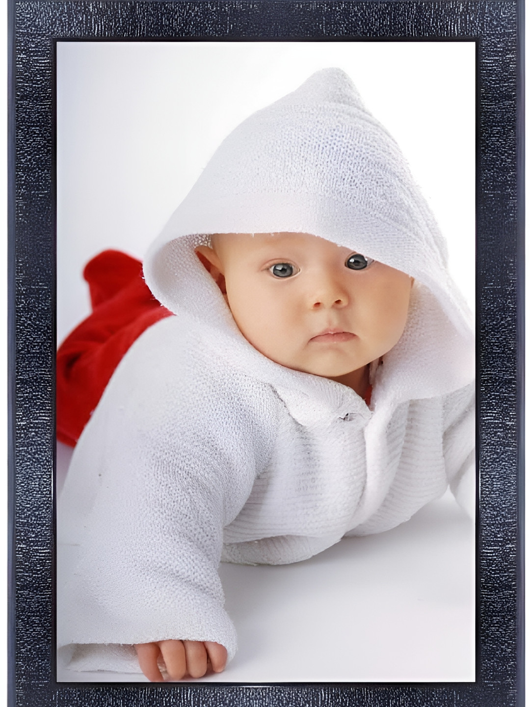 PnF Black & White Wooden & Paper Printed Wall Art