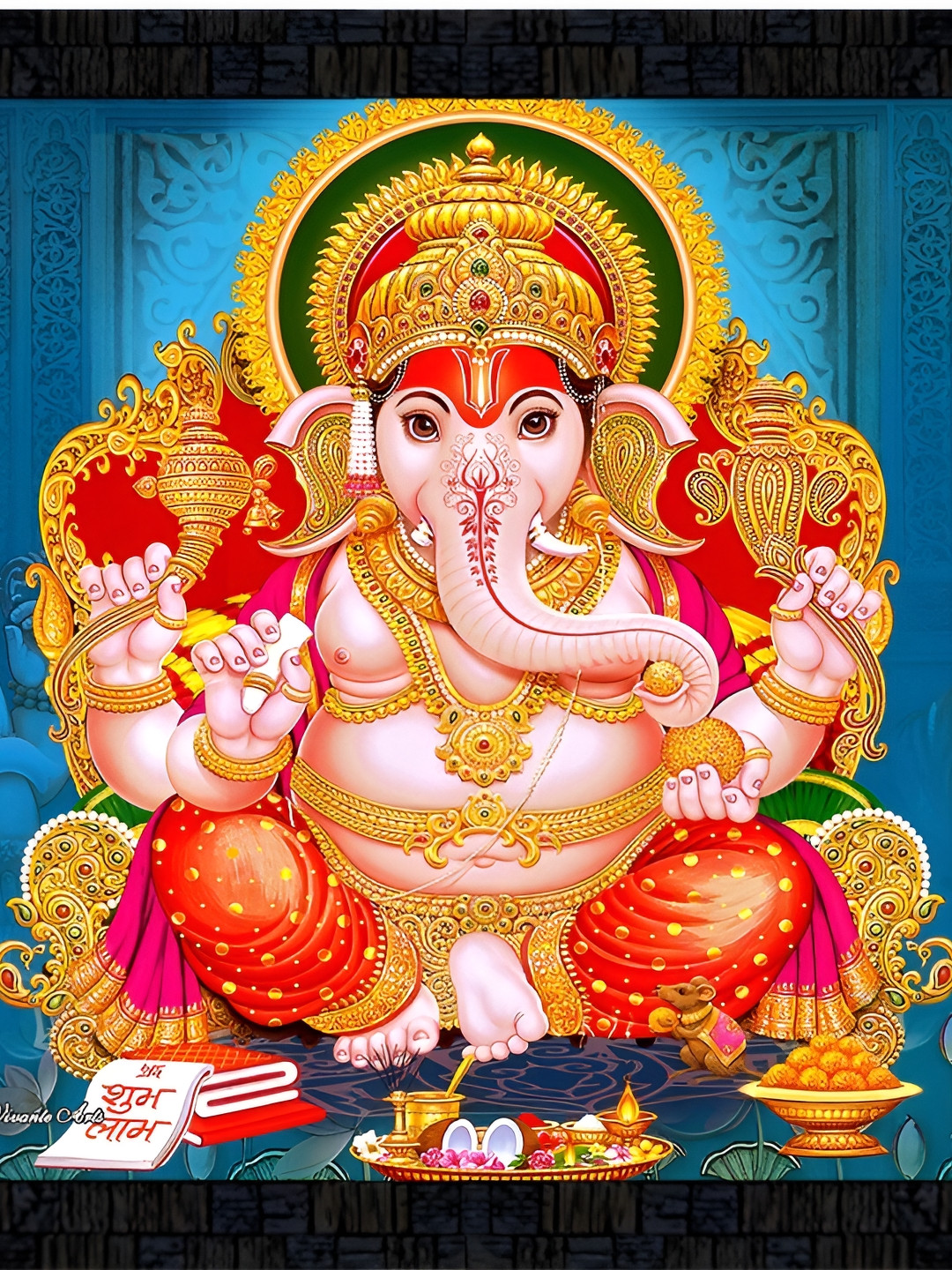 PnF Wood Wall Rectangle Photographs Wall Art - 13.9x13.9In