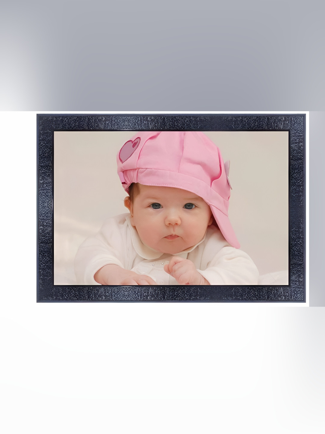 PnF Black & Pink Baby Photograph Wall Art