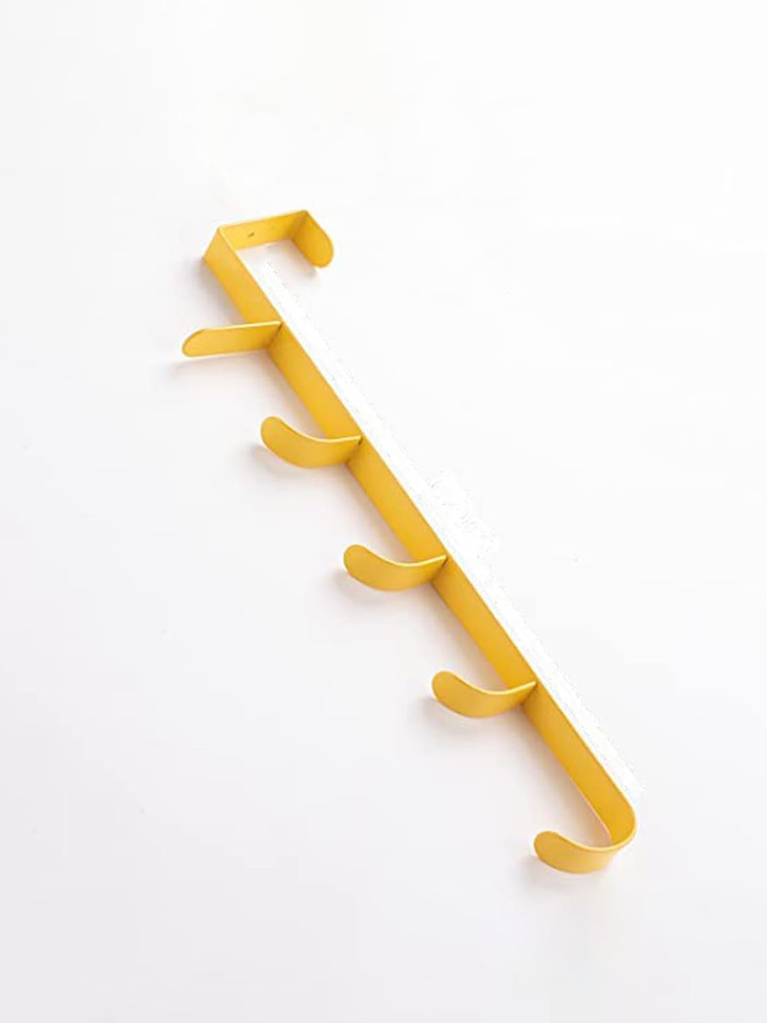 Kuber Industries Yellow Classic Metallic Stainless Steel Towel Holder Bathroom Accessories