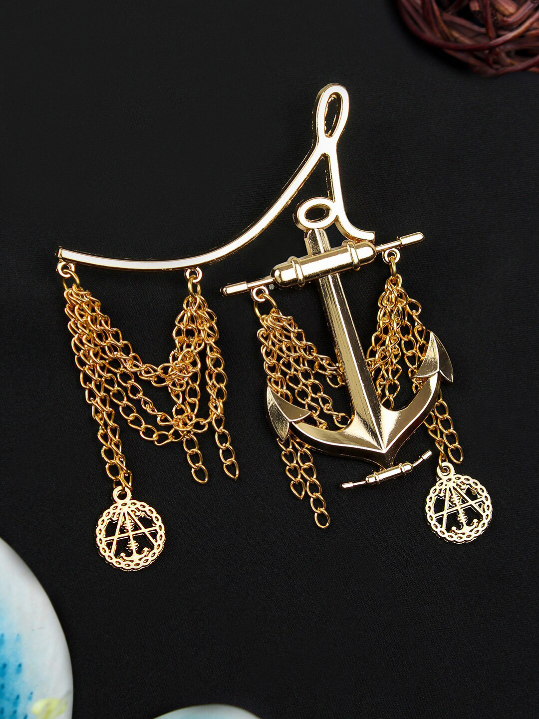 Kavove Alloy Chime Cruiser Charm Brooch