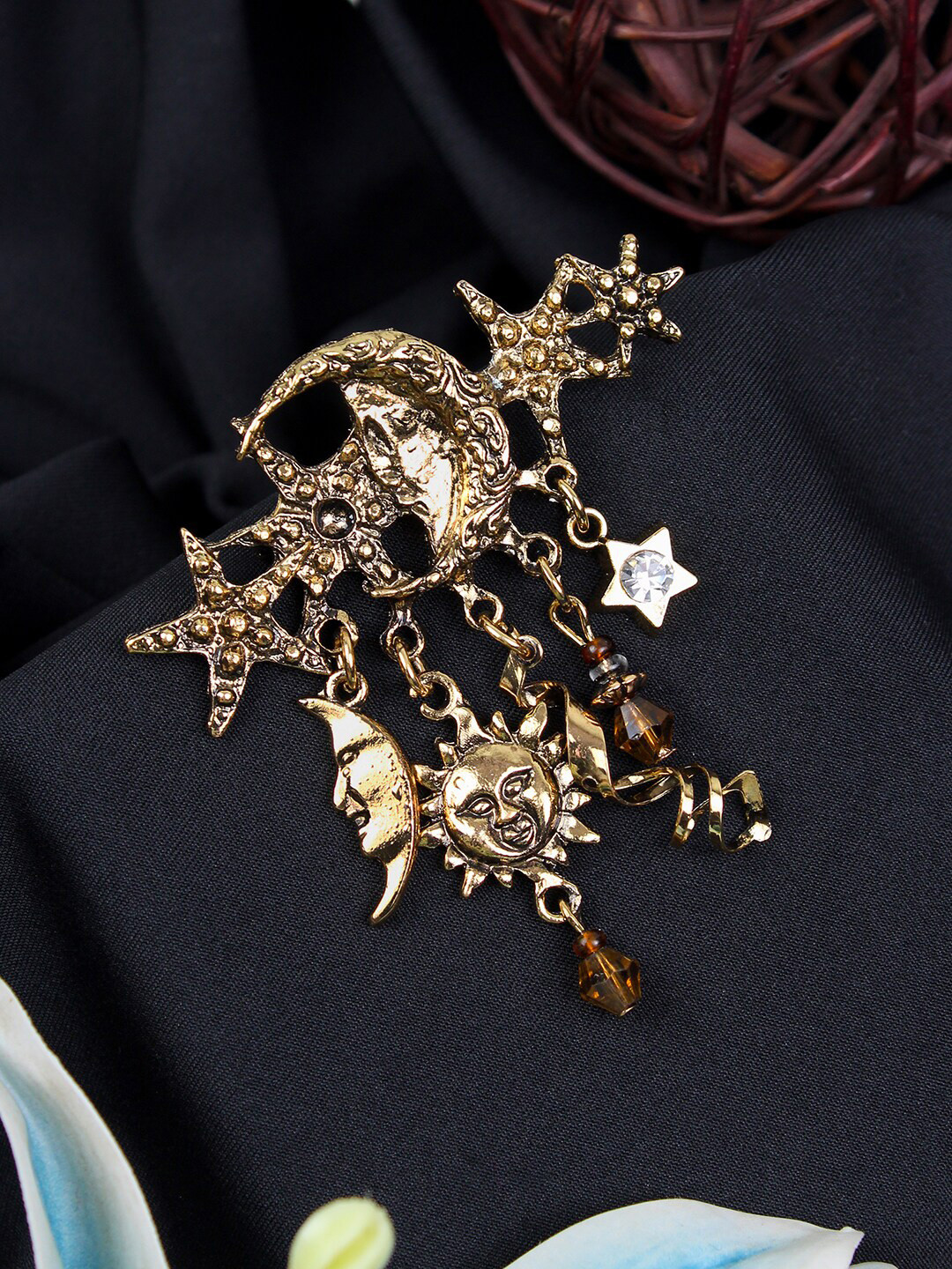 Kavove Moonlight Melody Charm Brooch