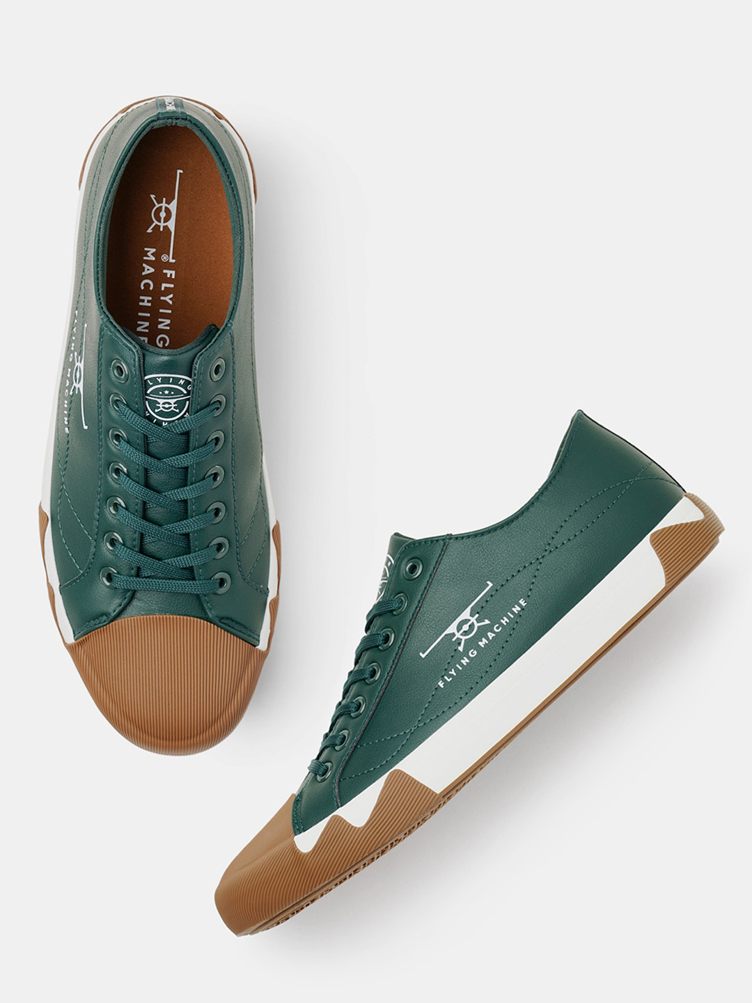Flying Machine Men Contrast Insole Sneakers
