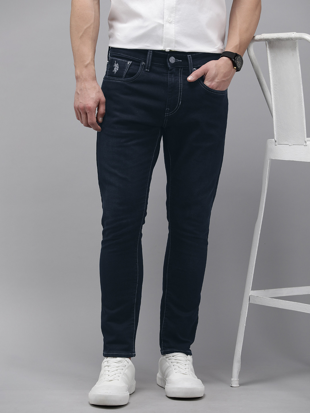 U.S. Polo Assn. Denim Co. Henry Cropped Fit Jeans