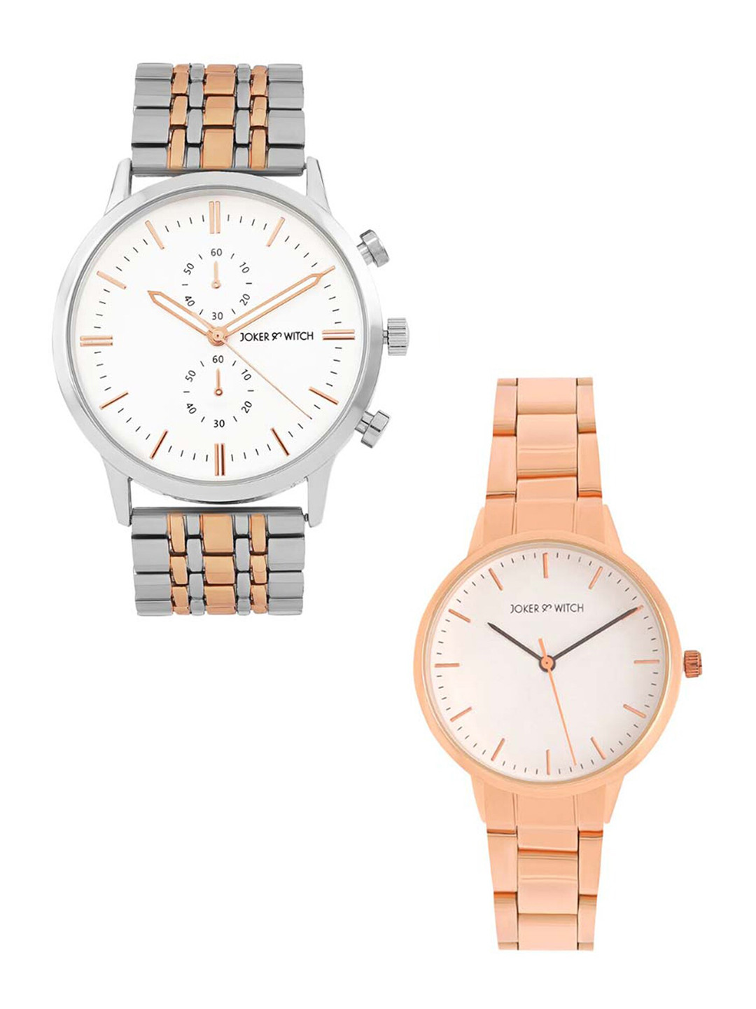 JOKER & WITCH Gatsby & Daisy Analogue Couple Watches Giftset