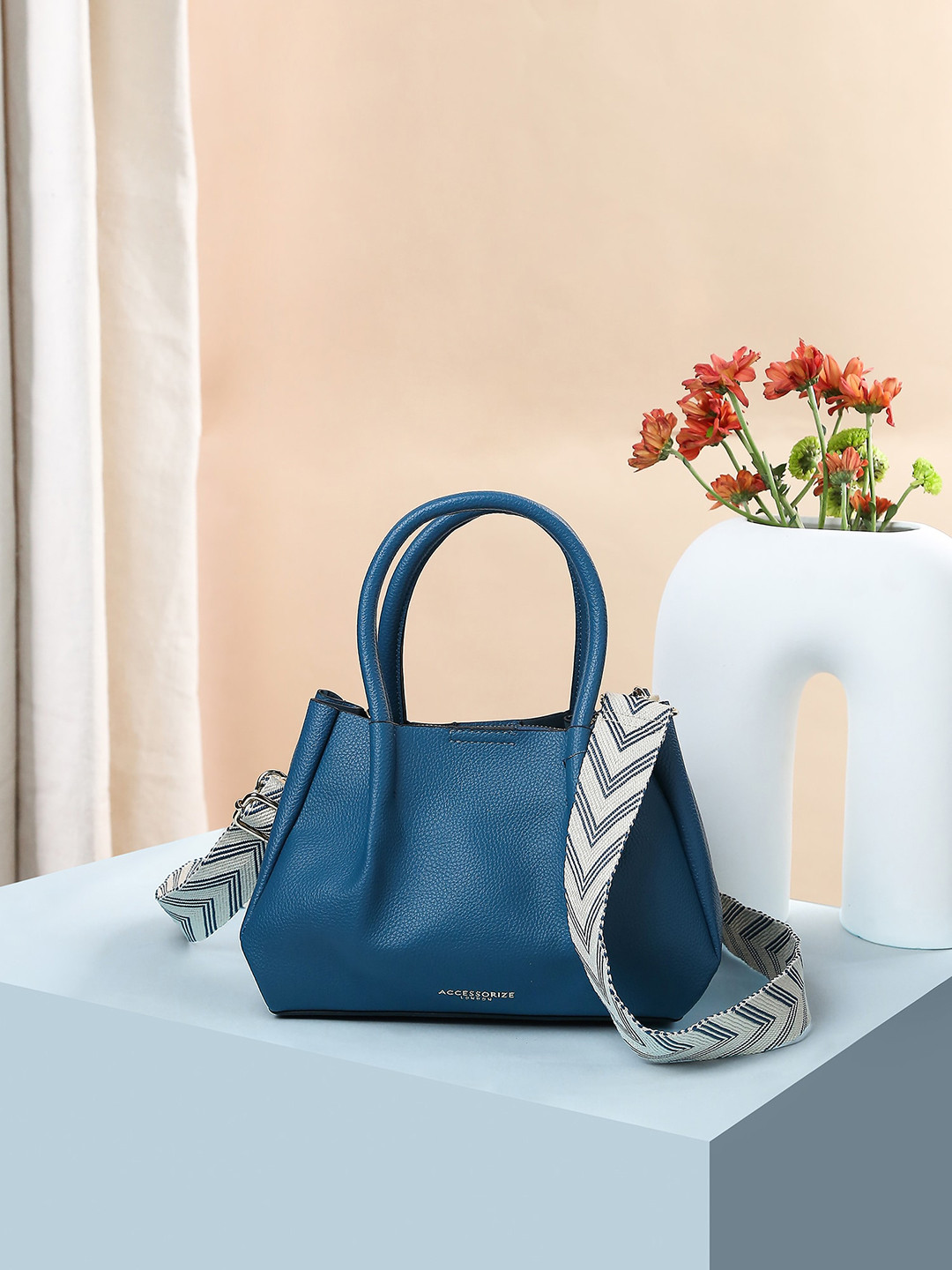 Accessorize Women Soft Webbing Strap Sling Bag