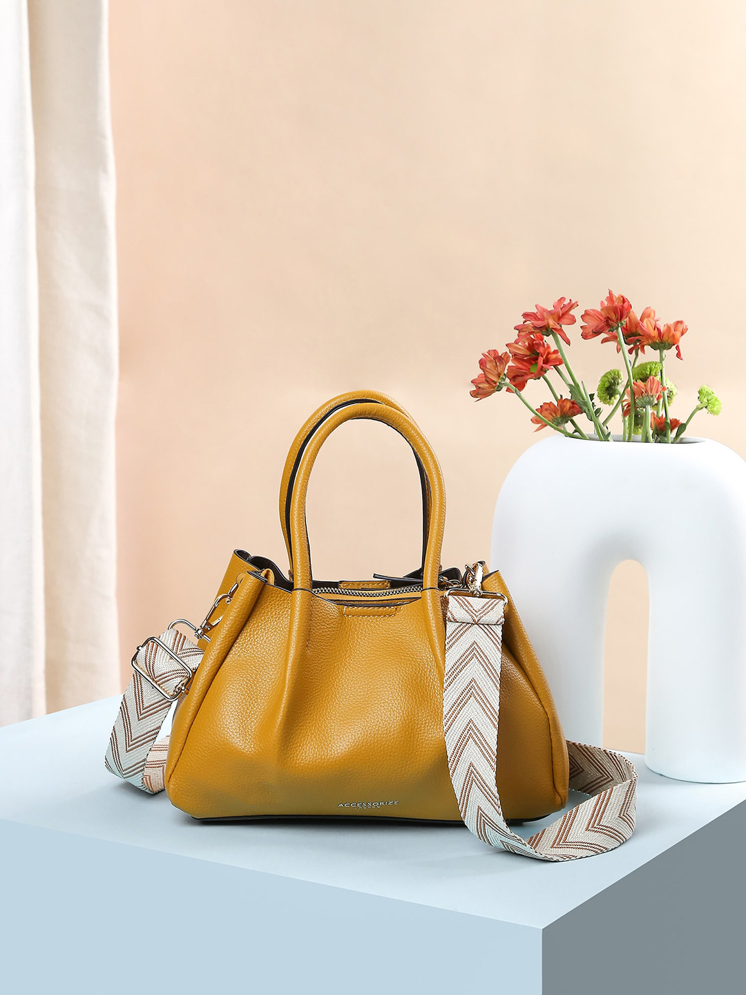 Accessorize Women Soft Webbing Strap Sling Bag