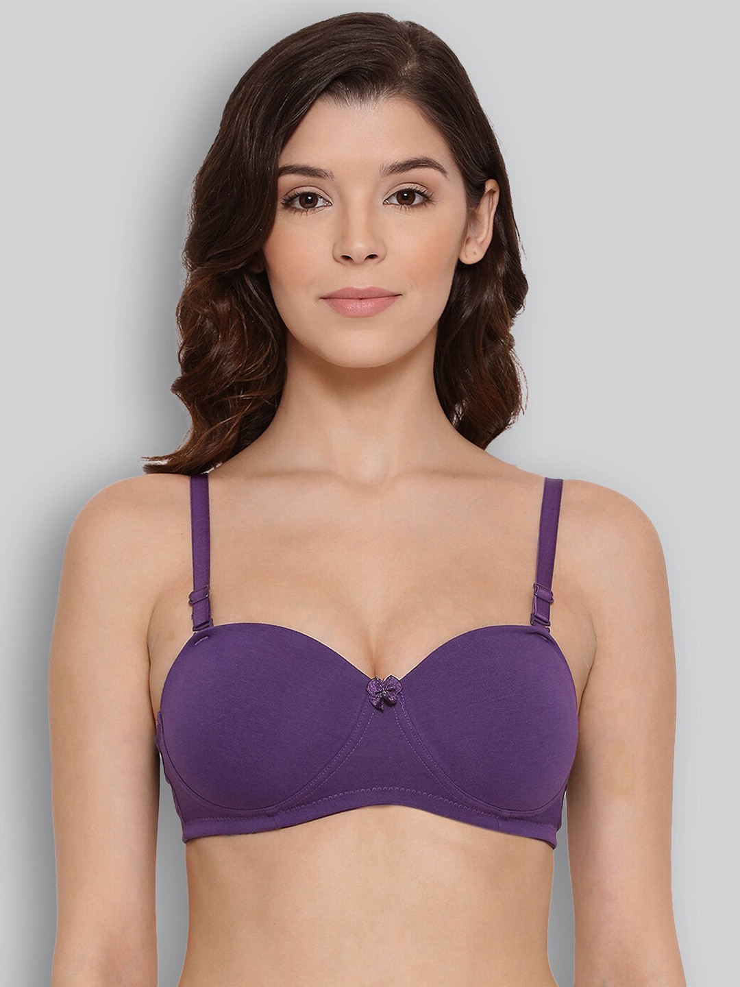 LYRA Lightly Padded Wrinkle free cups Cotton Everyday Bra With All Day Comfort