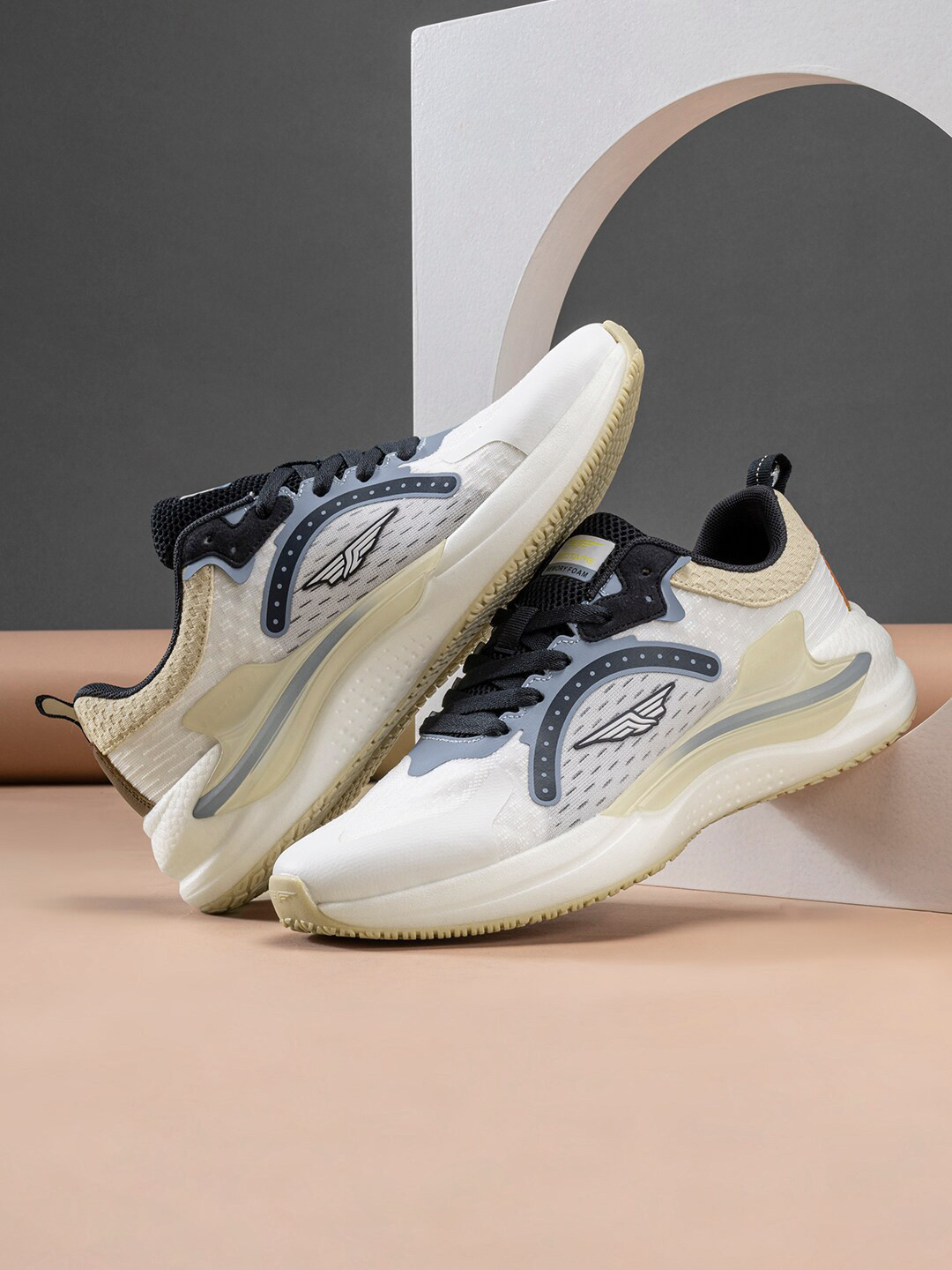 Red Tape Men Textured Lace-Up Walking Shoes