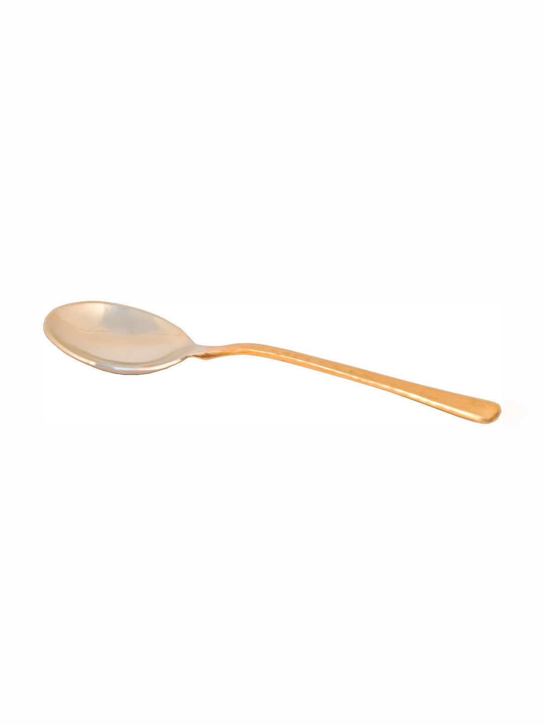 Shivshakti Arts Brown Copper Steel Soup Spoon