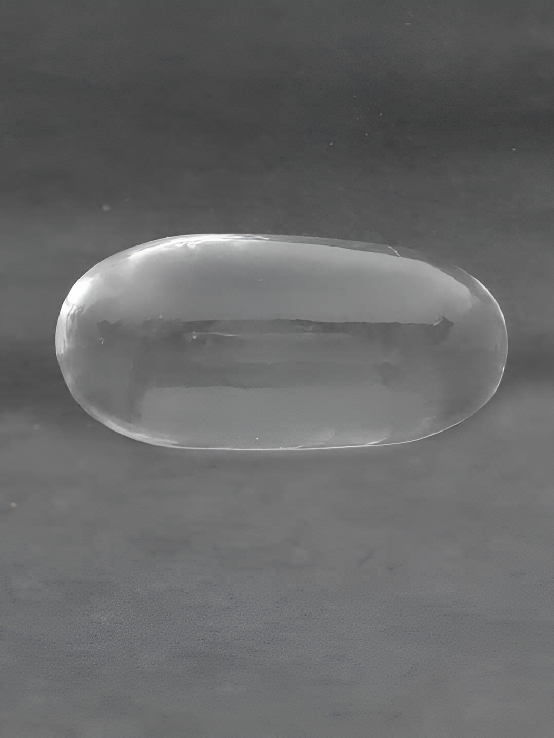 Navyaksh Pindi White Glass Glossy Prayer Room Small Showpiece - 4.3 Inches