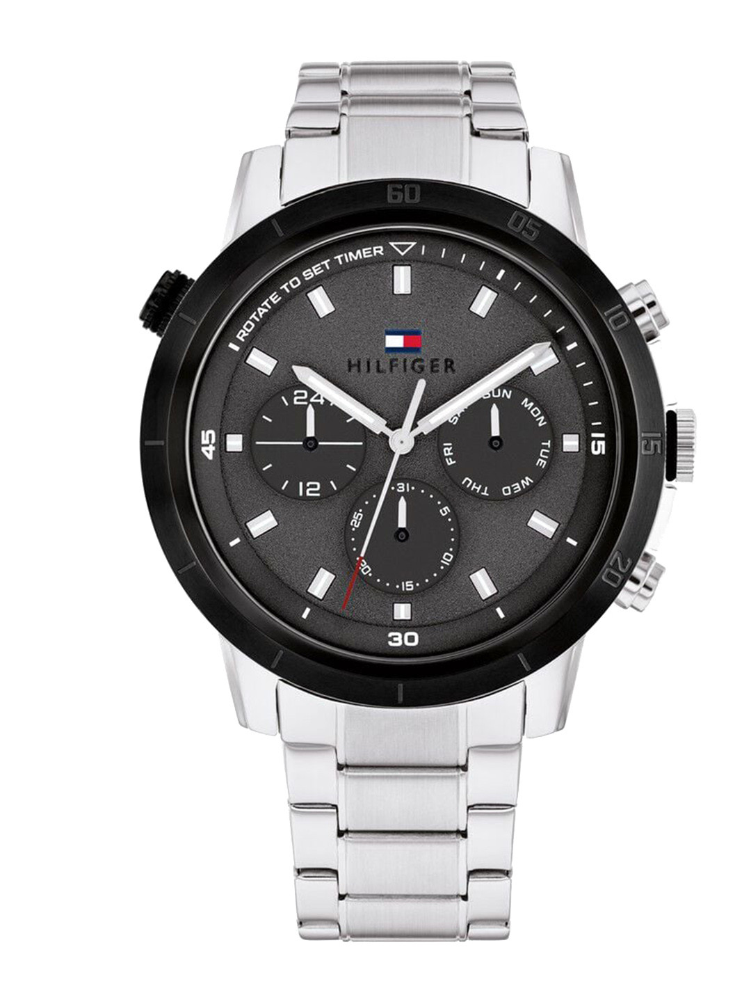 Tommy Hilfiger Men Textured Dial Multi Function Analogue & Digital Watch TH1792106