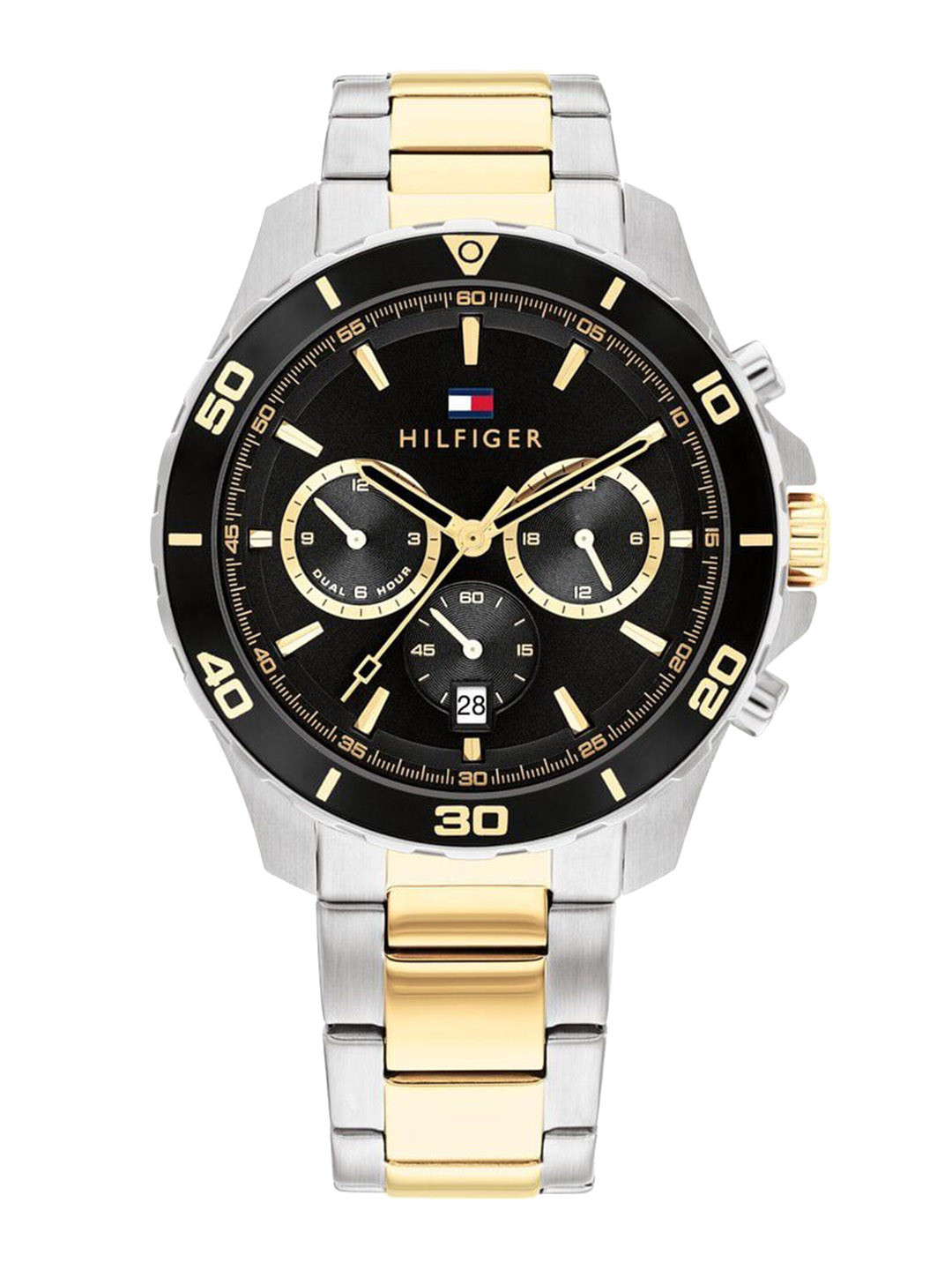 Tommy Hilfiger Men SS Bracelet Style Straps Multifunction Analogue Watch TH1792095