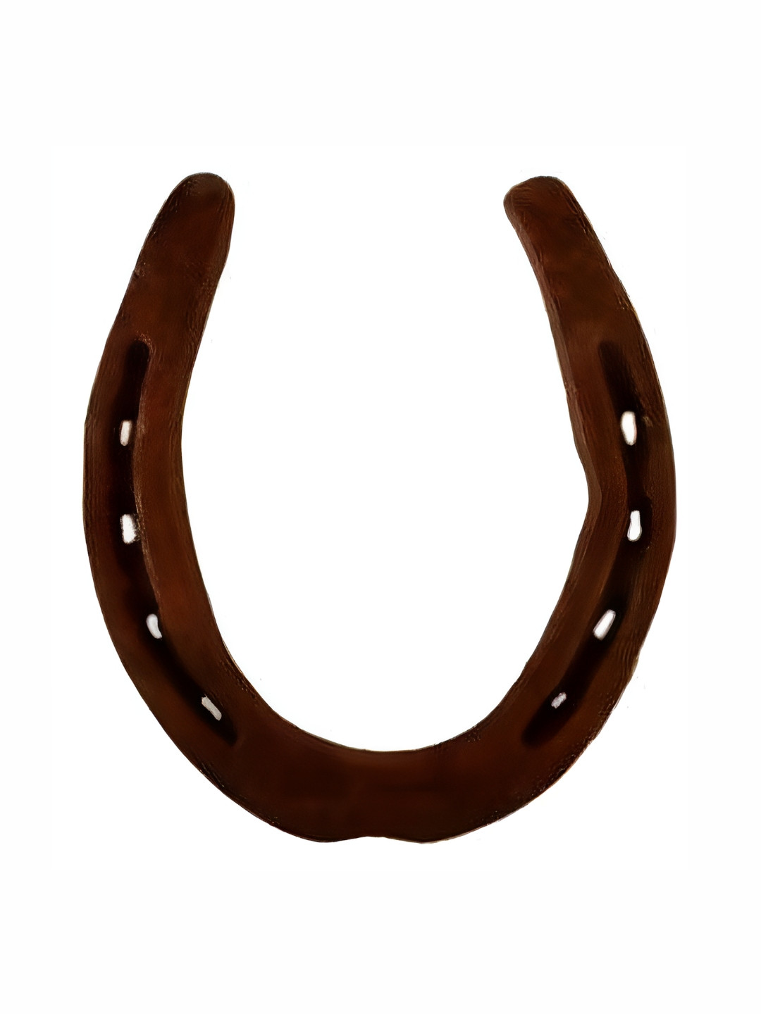 Navyaksh Ghode Ki Naal Black Metal Metallic Living Room Tiny Showpiece - 3.5 Inches