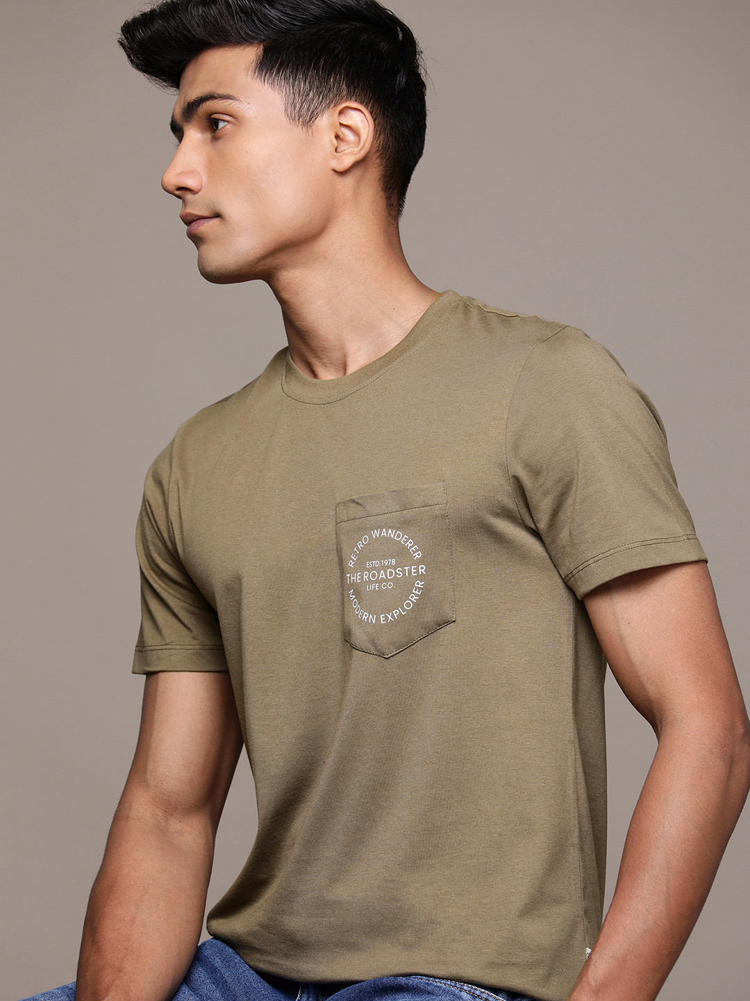 The Roadster Lifestyle Co. Patch Pocket T-shirt