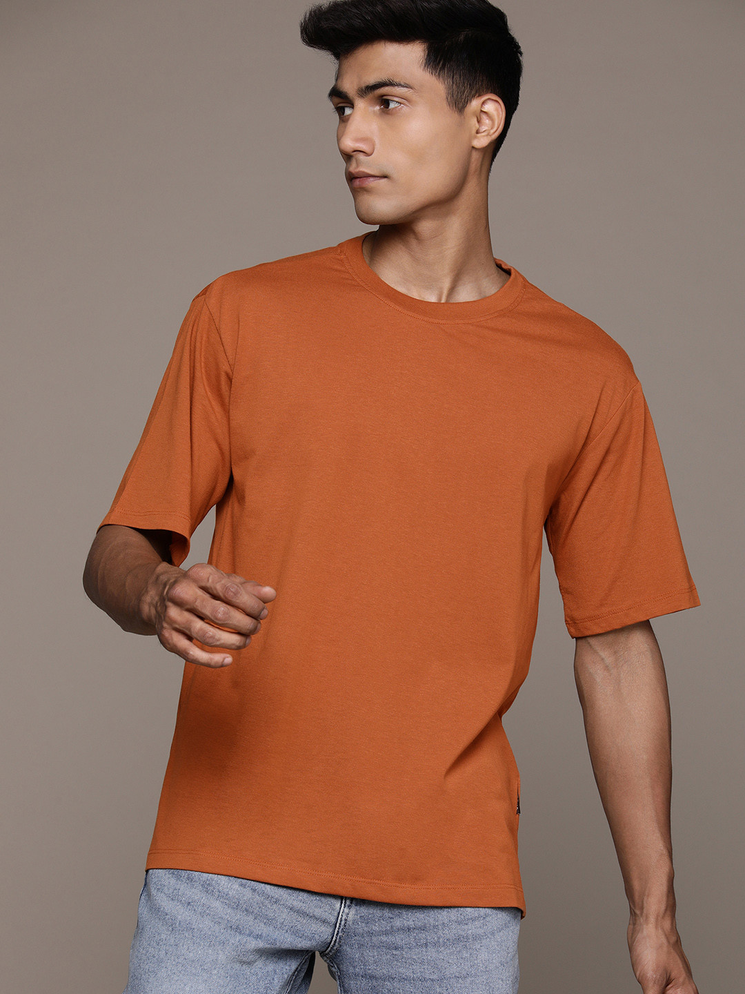 The Roadster Lifestyle Co. Men Relaxed Fit T-shirt