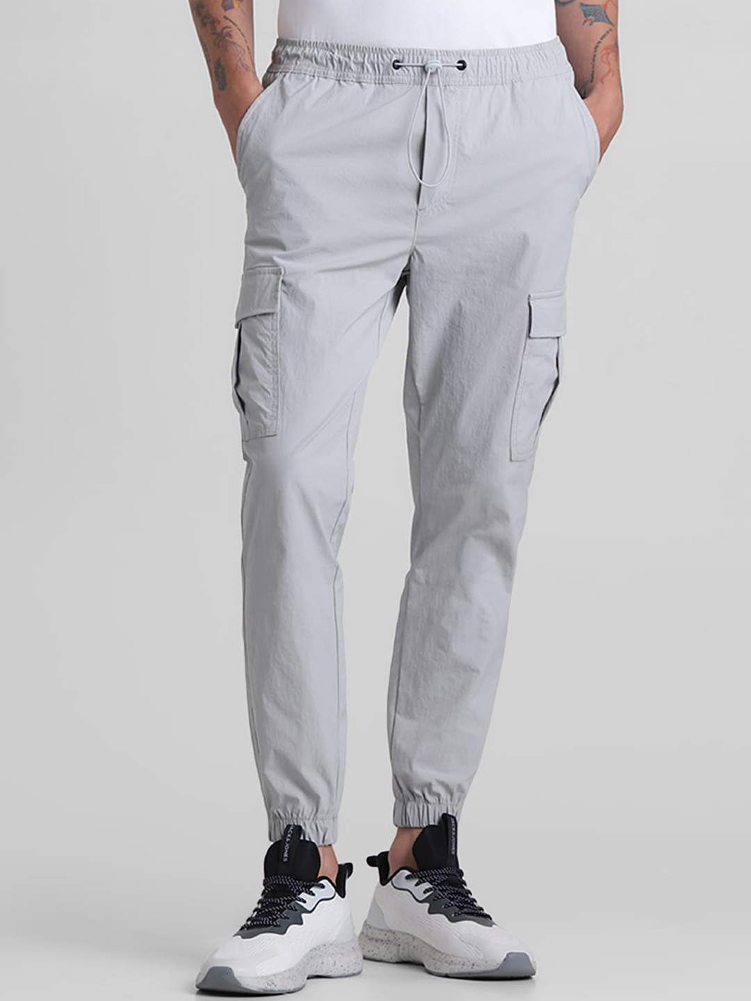 Jack & Jones Men Slim Fit Cargos Trousers