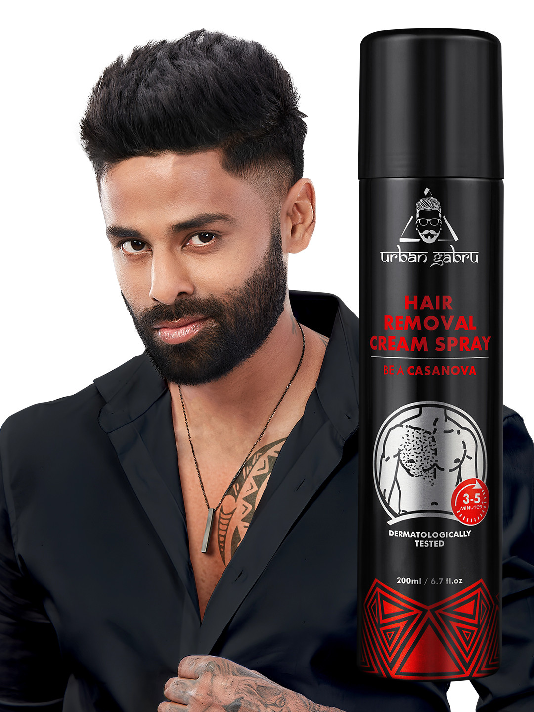 URBANGABRU Hair Removal Cream Spray Casanova - 200ml