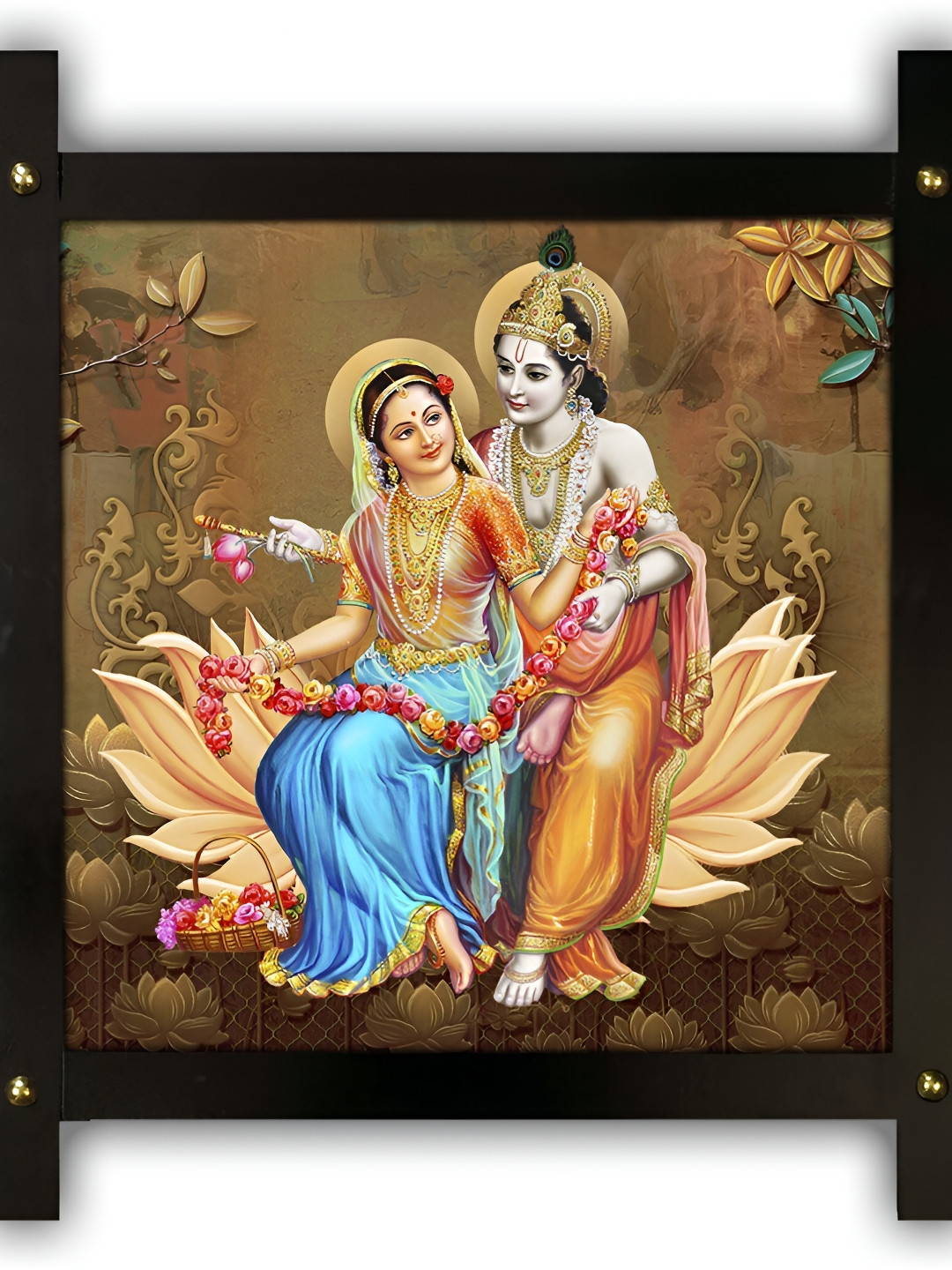PnF Wood Wall Square Paintings Wall Art - 11.9 x 11.9In