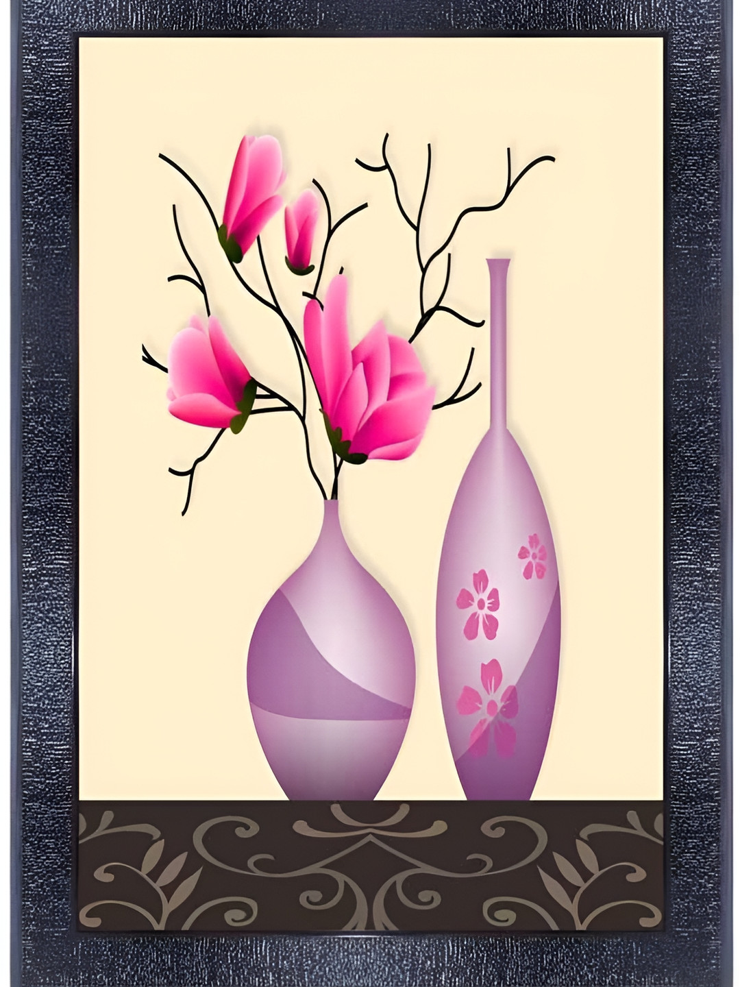 PnF Paper 3 Piece Wall Rectangle Paintings Wall Art -14 x 10 In