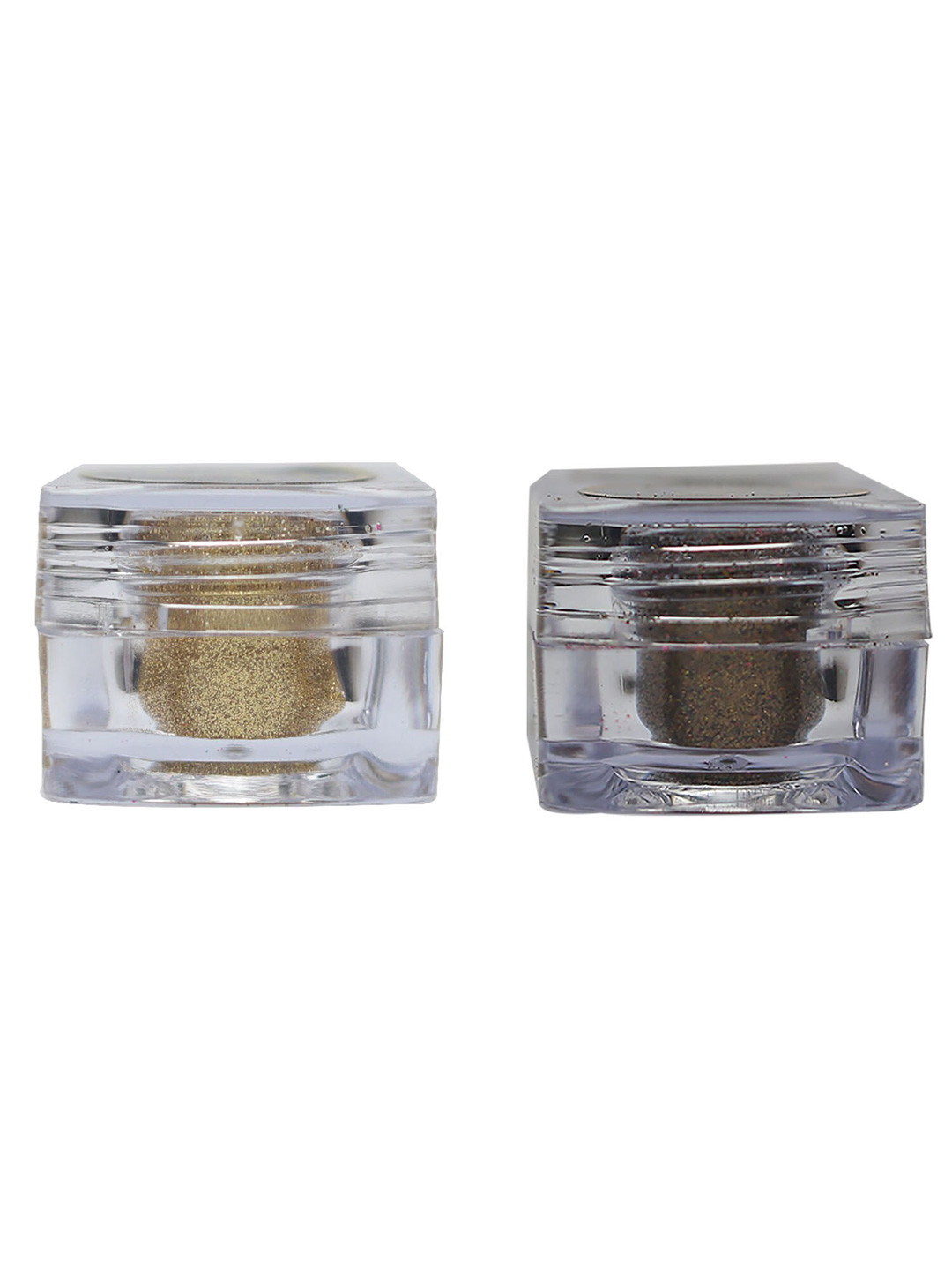 Veoni BELLE Set of 2 HD Holographic Glitter Eyeshadow 5 g each - Shade 15 & 01