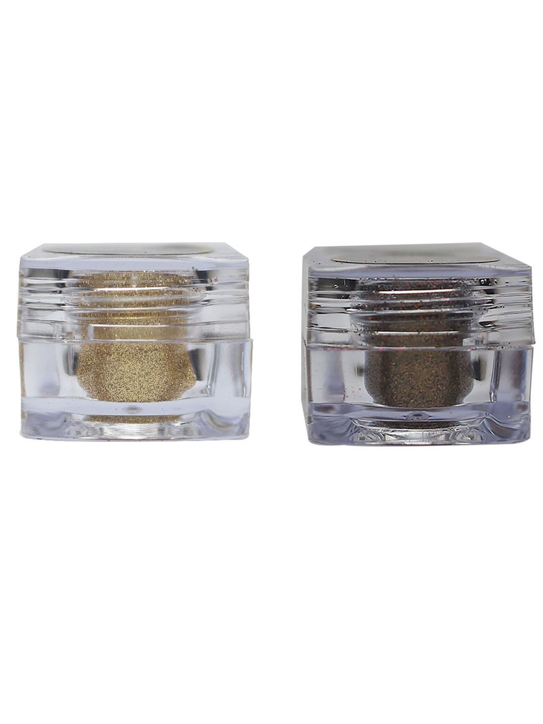 Veoni BELLE Set of 2 HD Holographic Glitter Eyeshadow 5 g each - Shade 15 & 01